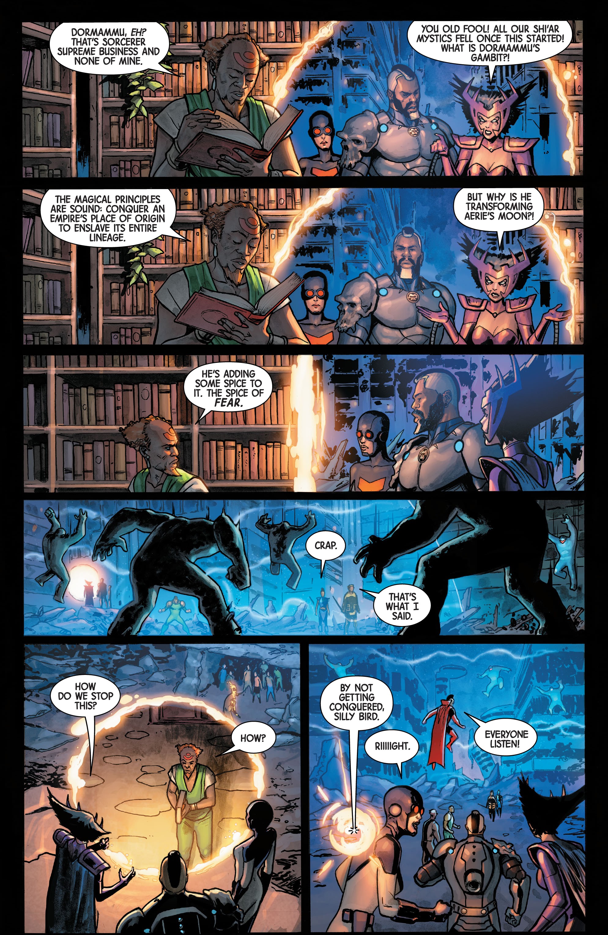 Read online The Last Annihilation comic -  Issue # Wakanda - 18