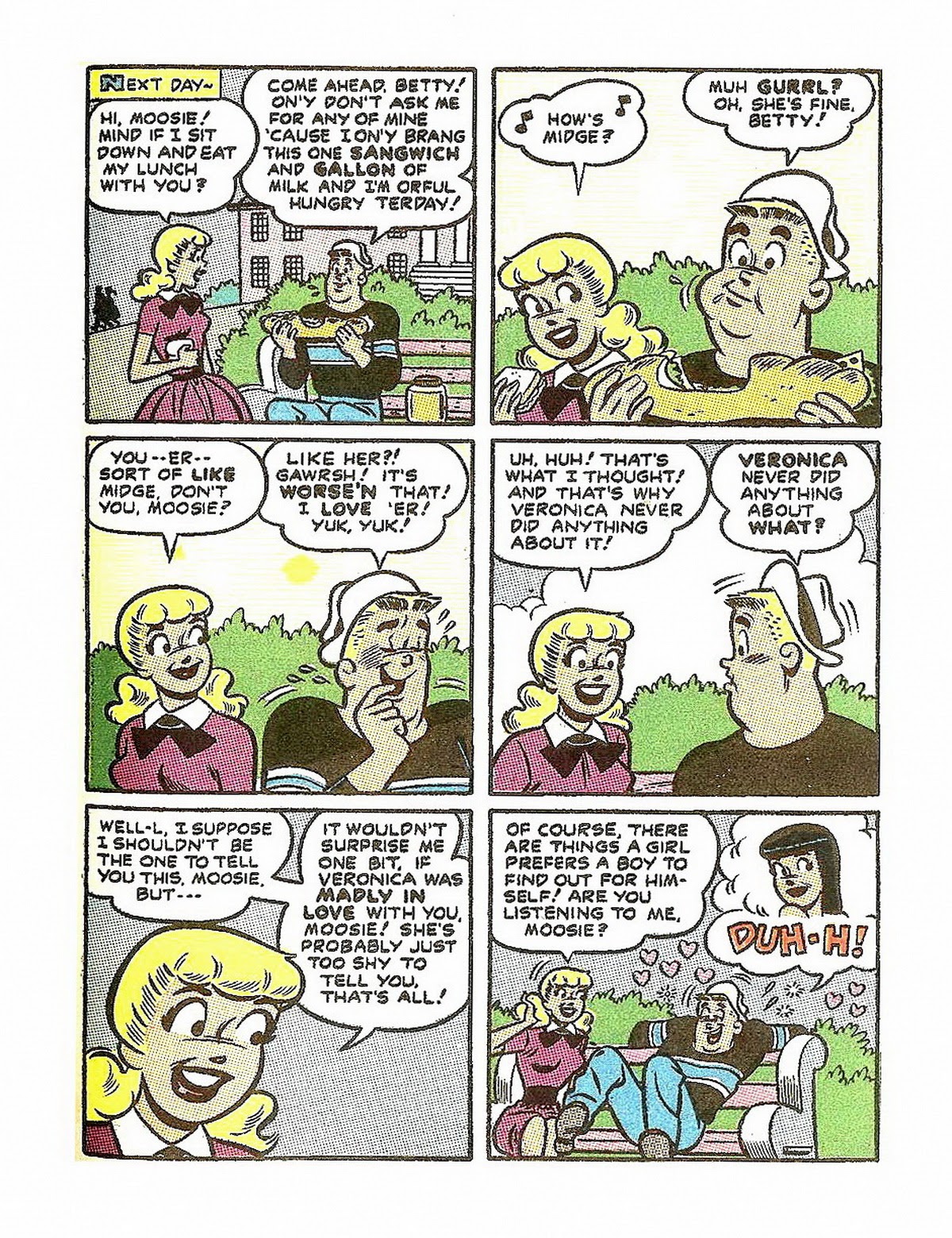 Read online Archie's Double Digest Magazine comic -  Issue #53 - 221