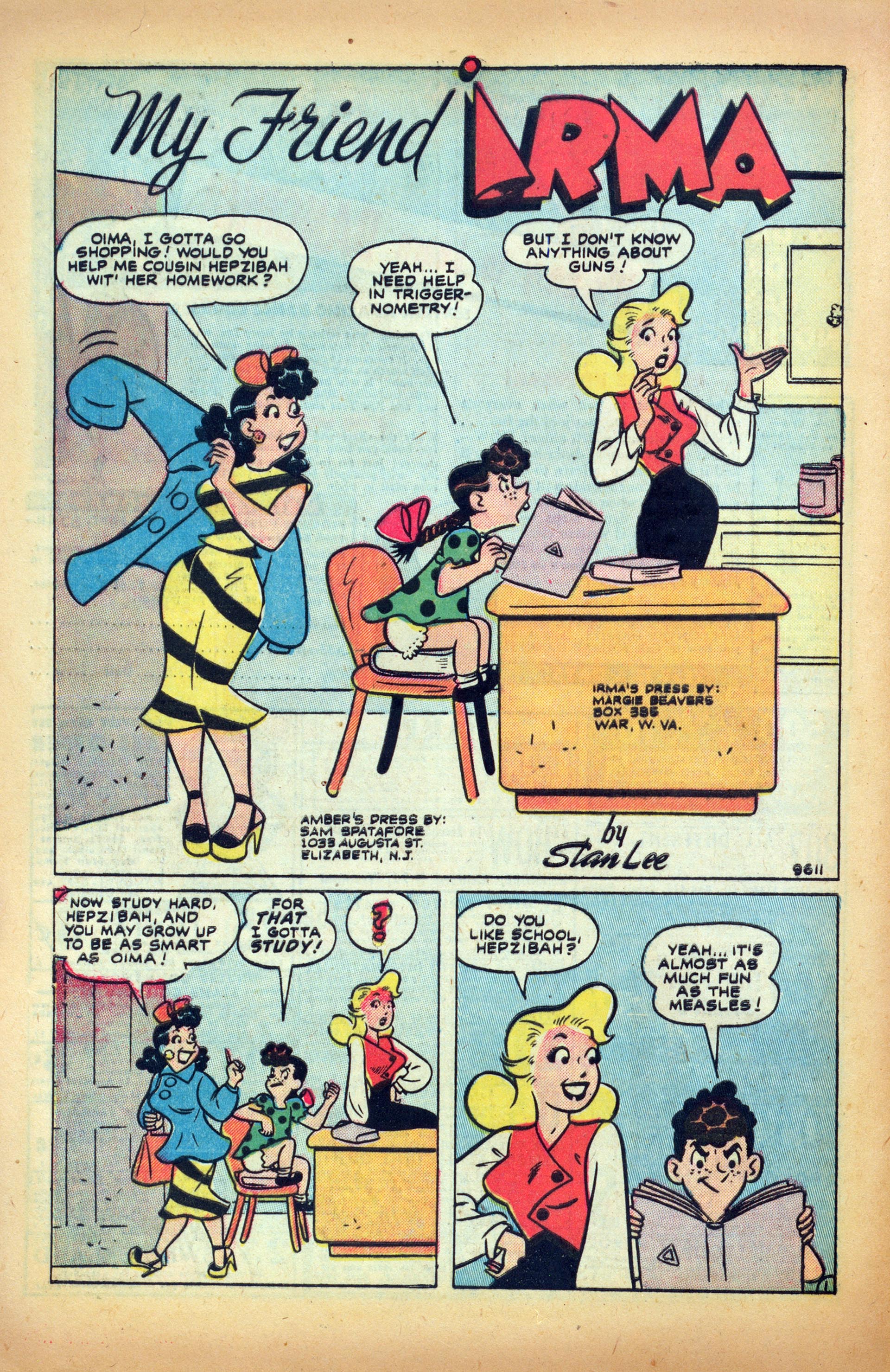 Read online My Friend Irma comic -  Issue #16 - 28
