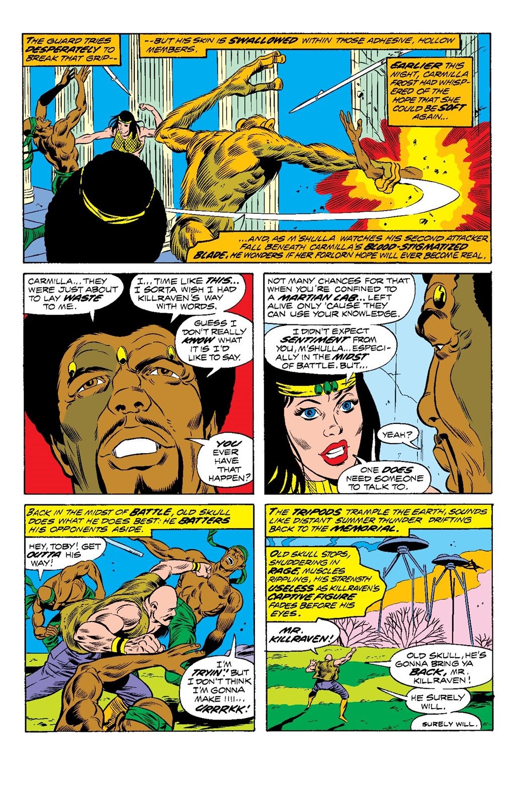 Read online Killraven Epic Collection: Warrior of the Worlds comic -  Issue # TPB (Part 2) - 10