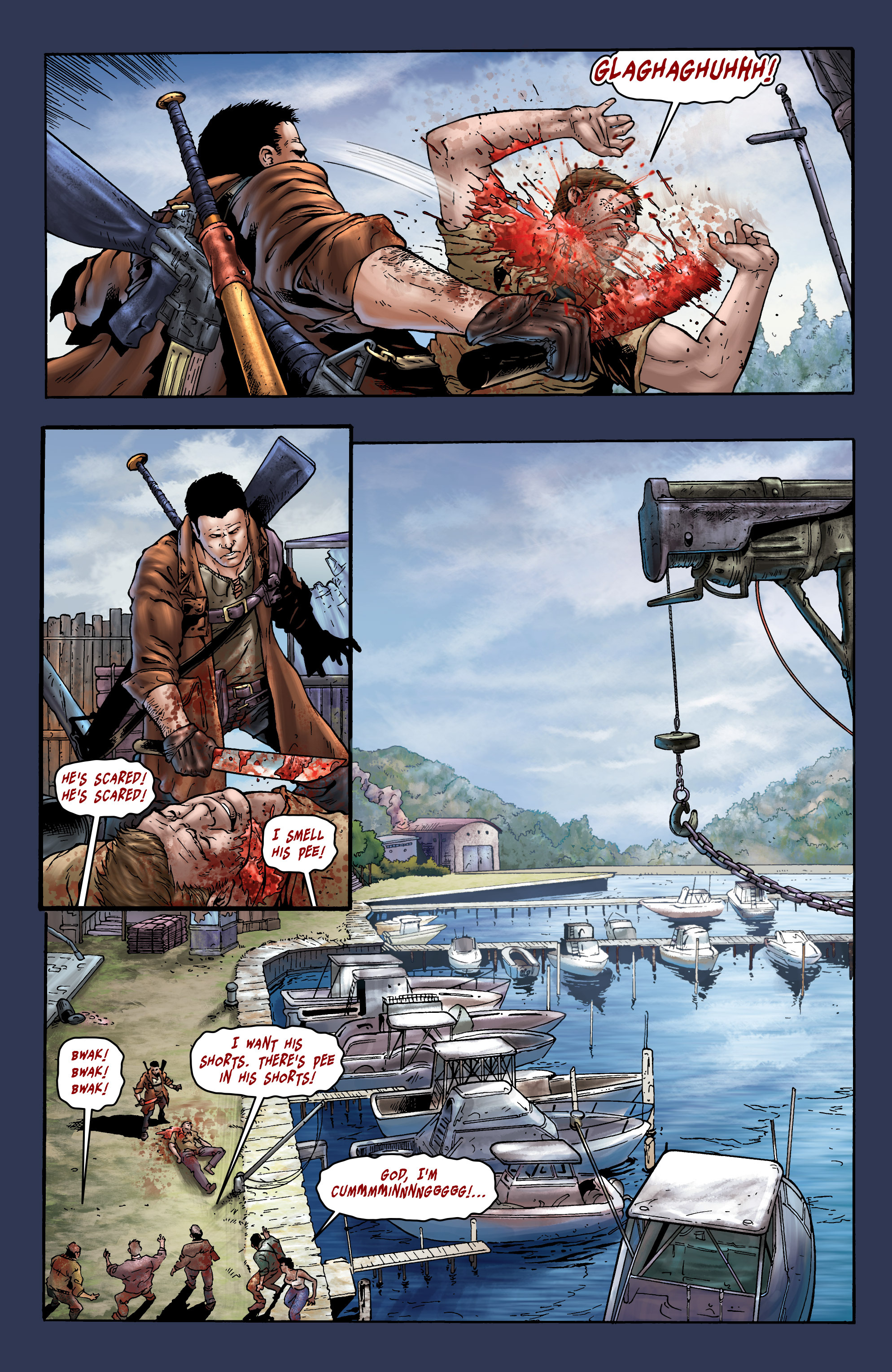 Read online Crossed: Badlands comic -  Issue #63 - 7