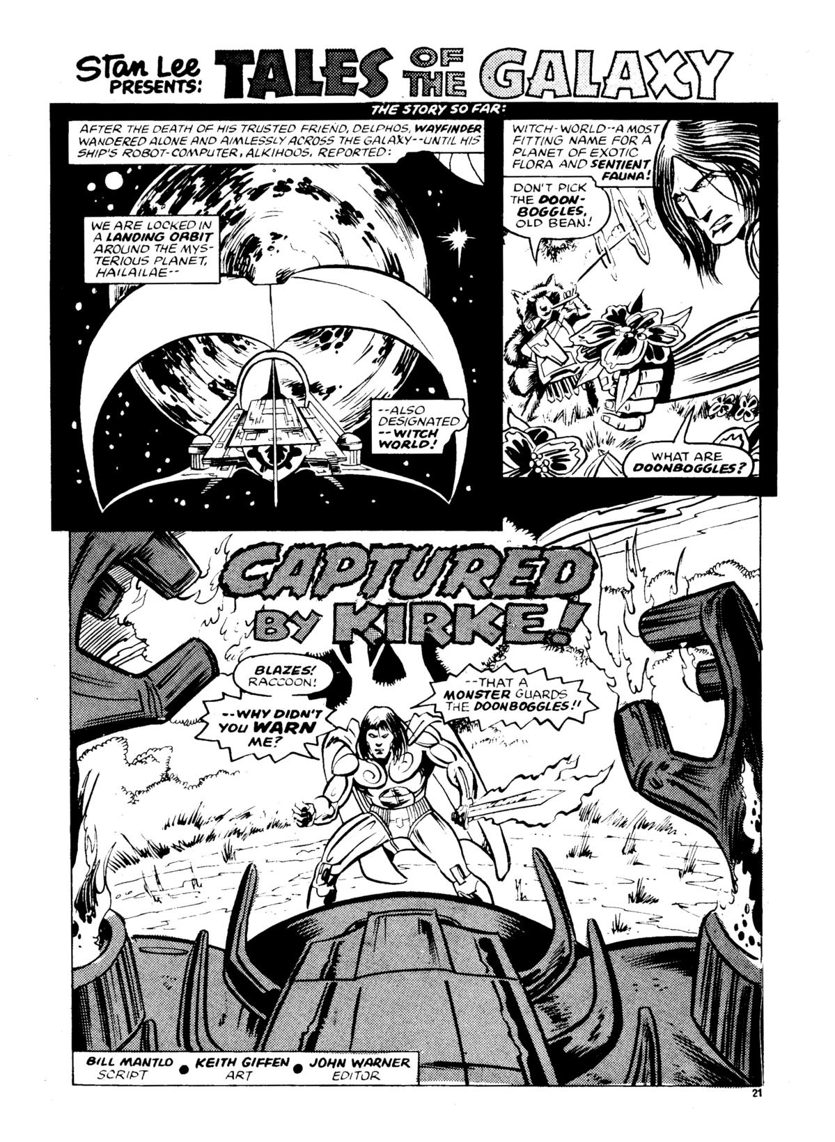 Read online Star Wars Weekly comic -  Issue #13 - 21