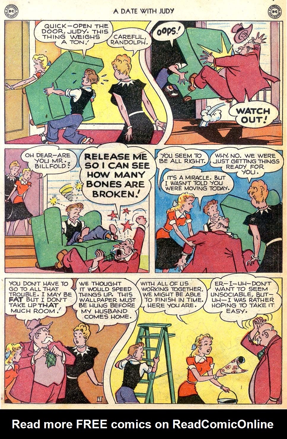 Read online A Date with Judy comic -  Issue #3 - 27
