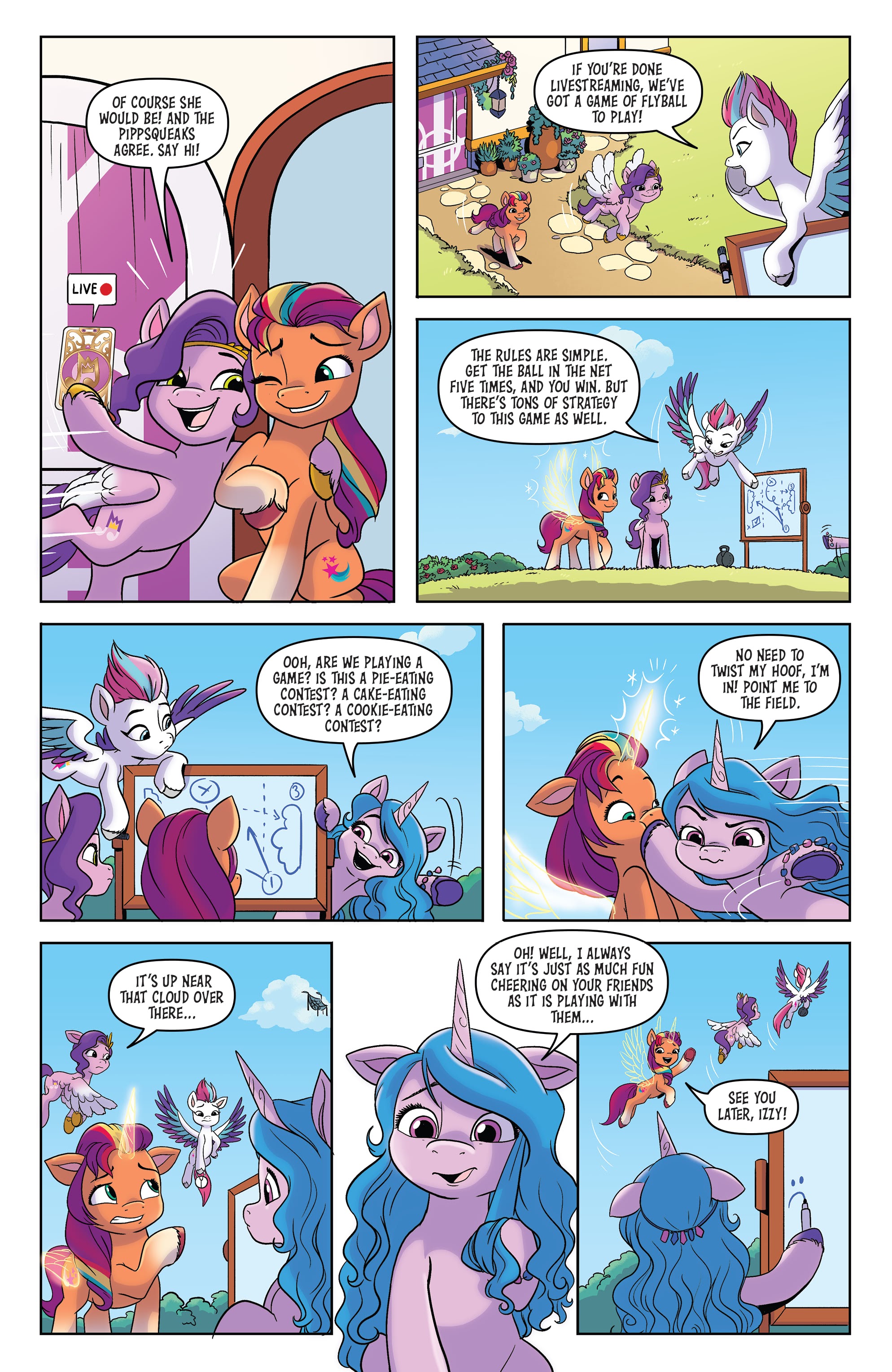 Read online My Little Pony comic -  Issue #1 - 4