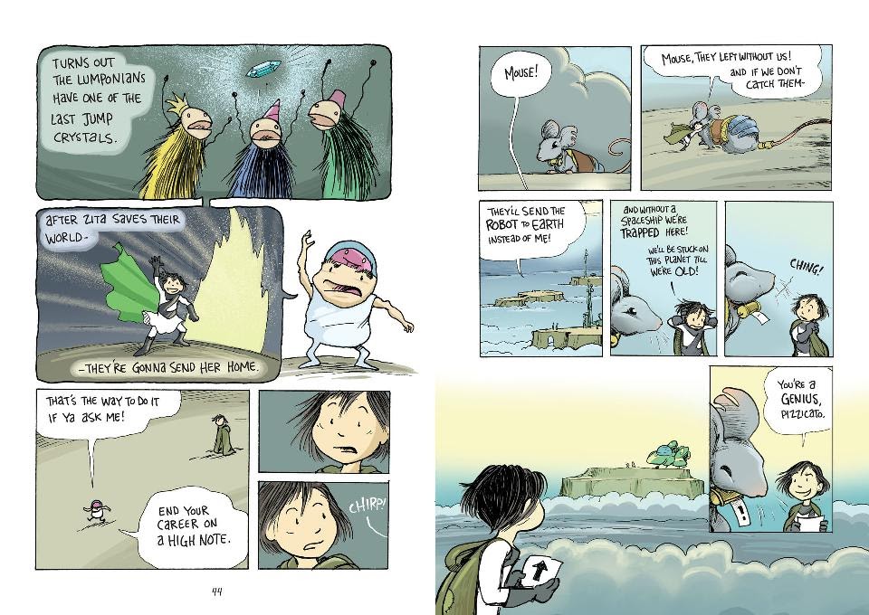 Read online Legends of Zita the Spacegirl comic -  Issue # TPB - 26