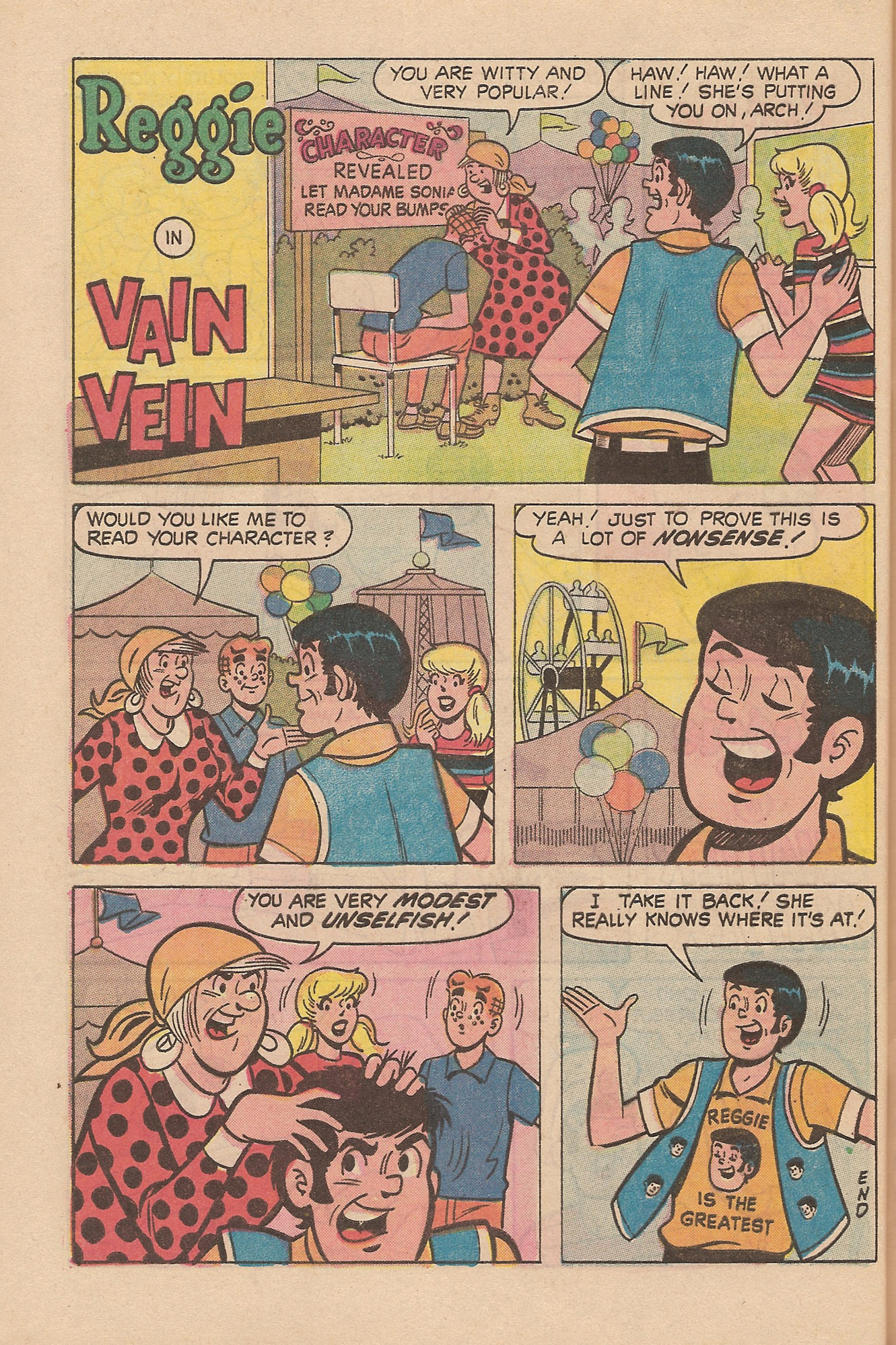 Read online Reggie's Wise Guy Jokes comic -  Issue #27 - 48