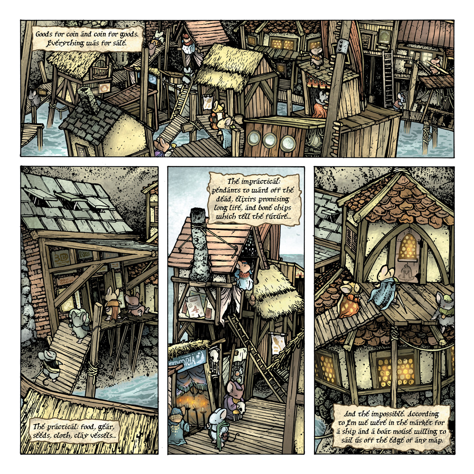 Read online Mouse Guard: The Black Axe comic -  Issue #2 - 4