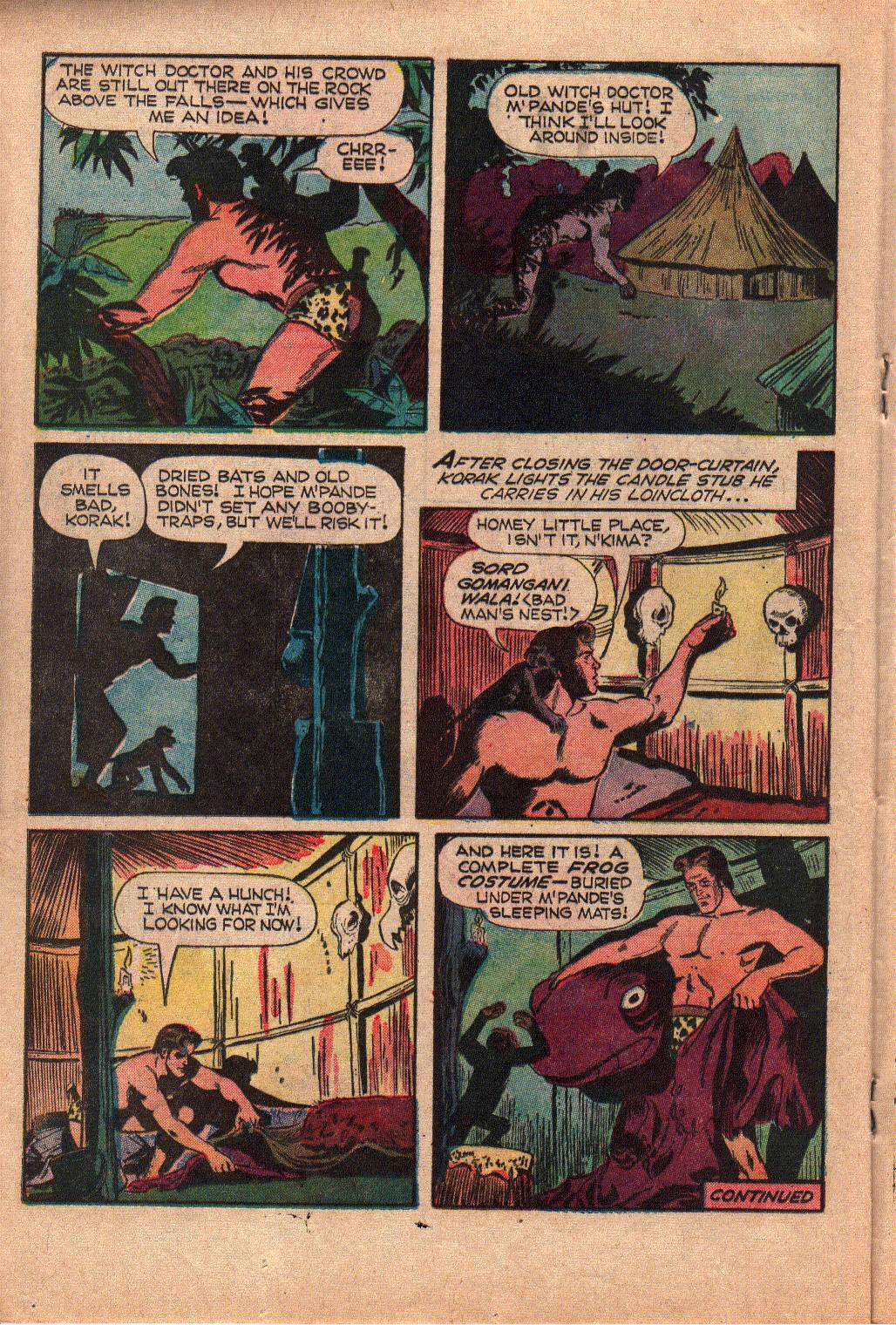 Read online Korak, Son of Tarzan (1964) comic -  Issue #23 - 16