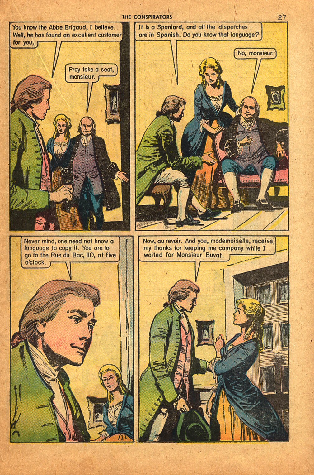 Read online Classics Illustrated comic -  Issue #158 - 29