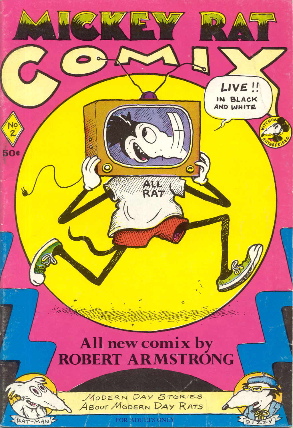 Read online Mickey Rat comic -  Issue #2 - 2