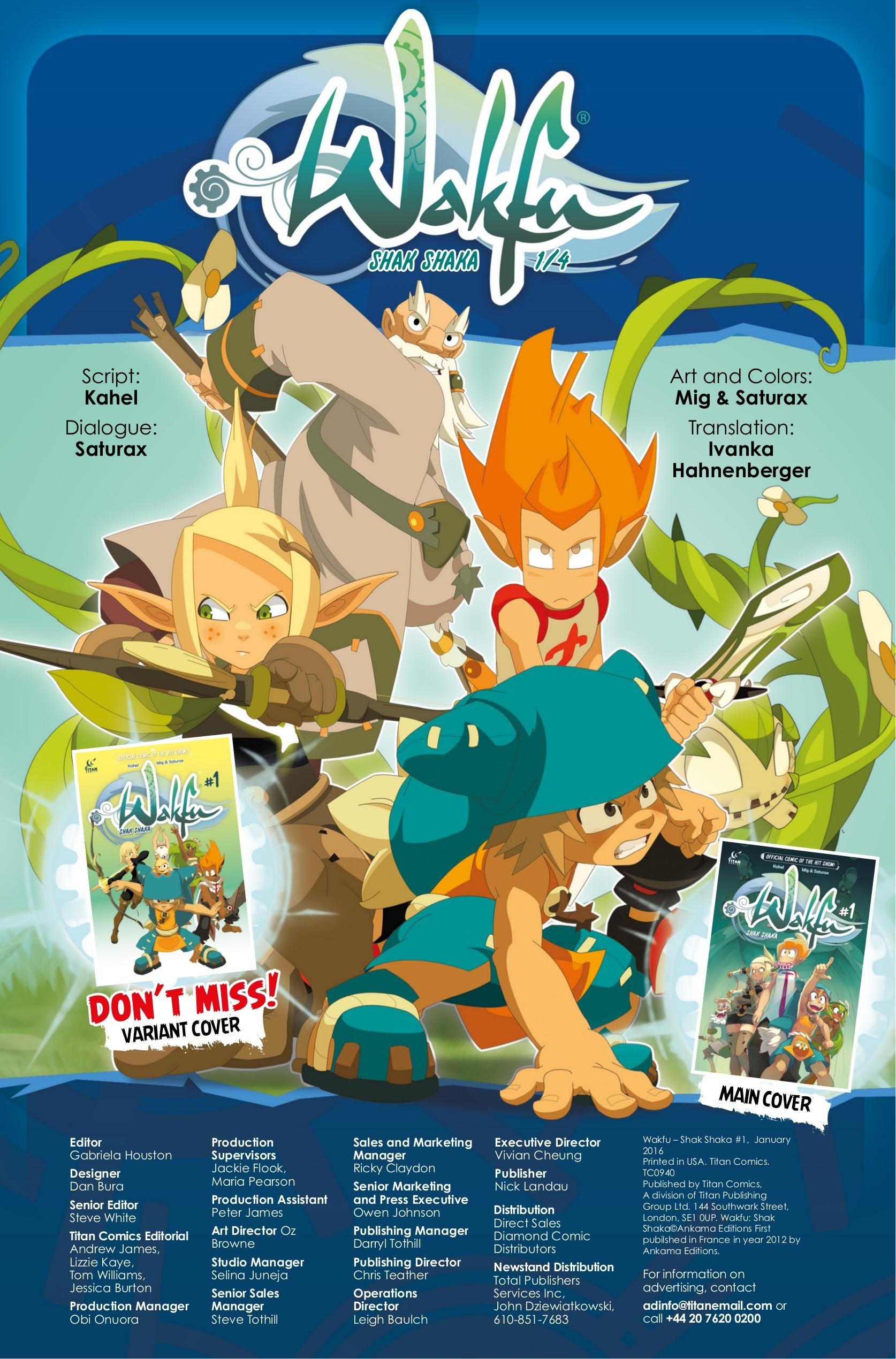 Read online Wakfu - Shak Shaka comic -  Issue #1 - 2