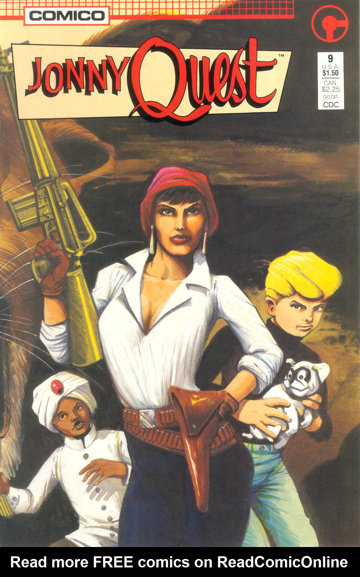 Read online Jonny Quest comic -  Issue #9 - 2