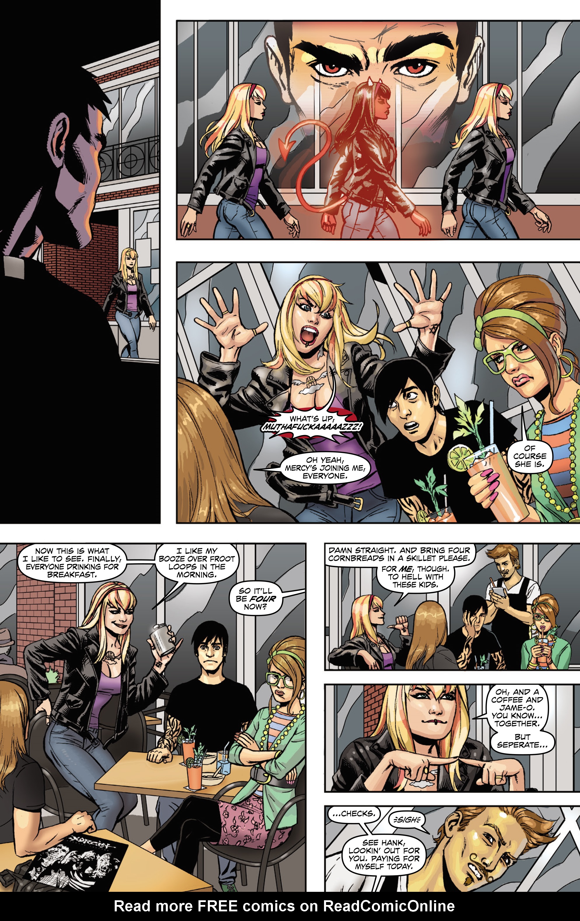 Read online Mercy Sparx Omnibus comic -  Issue # Full (Part 1) - 196