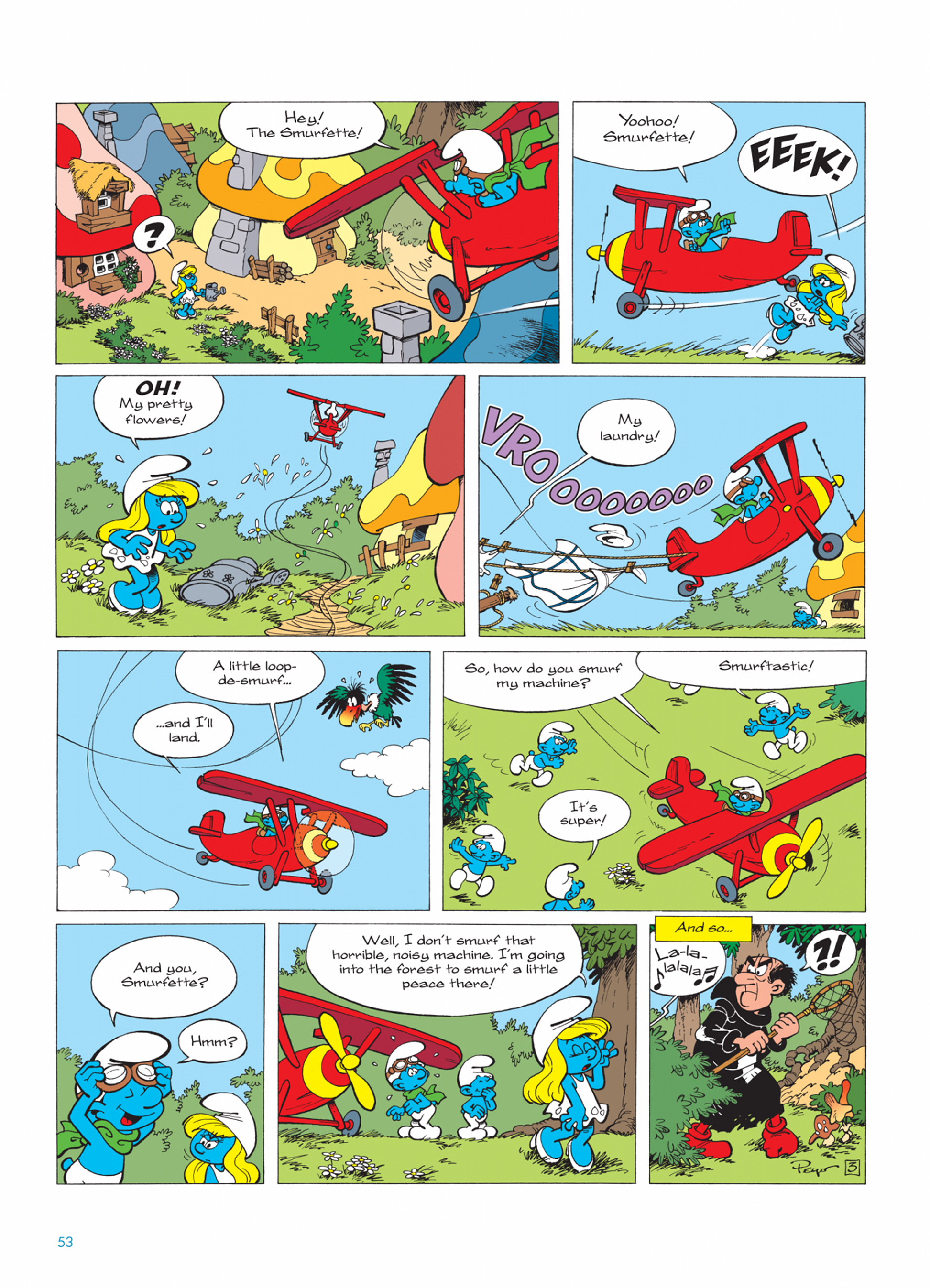 Read online The Smurfs comic -  Issue #26 - 53
