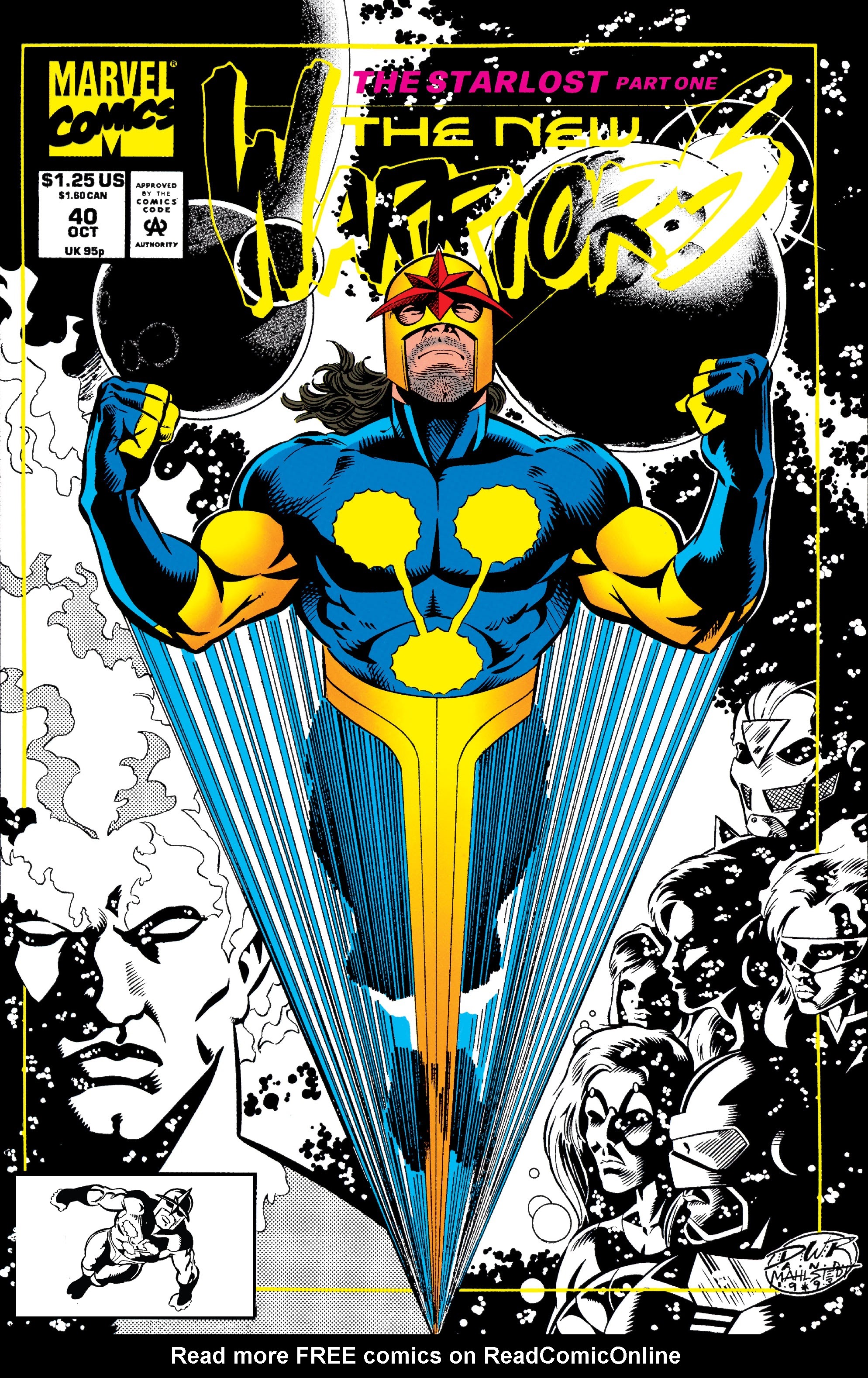 Read online The New Warriors comic -  Issue #40 - 1