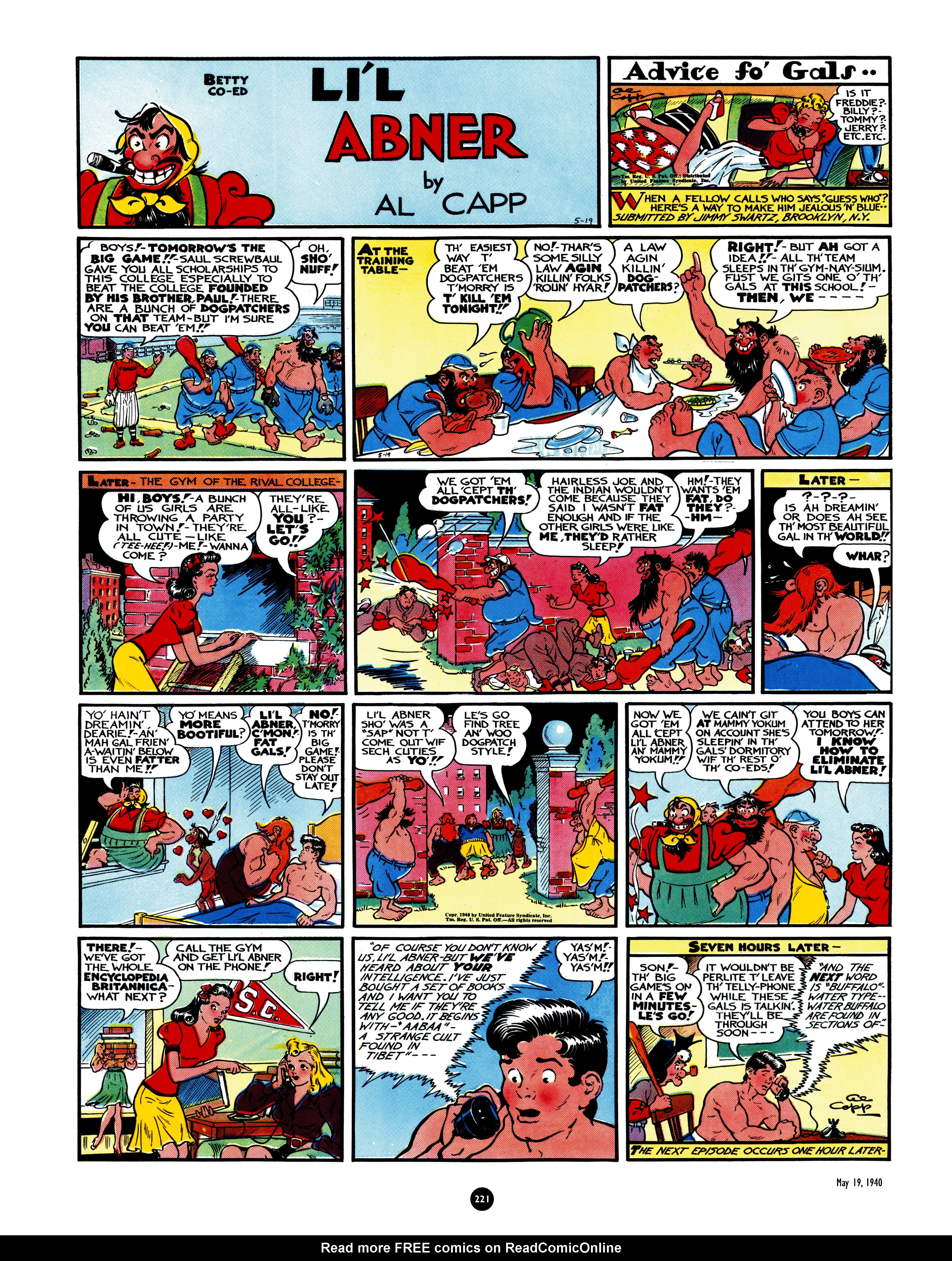 Read online Al Capp's Li'l Abner Complete Daily & Color Sunday Comics comic -  Issue # TPB 3 (Part 3) - 23