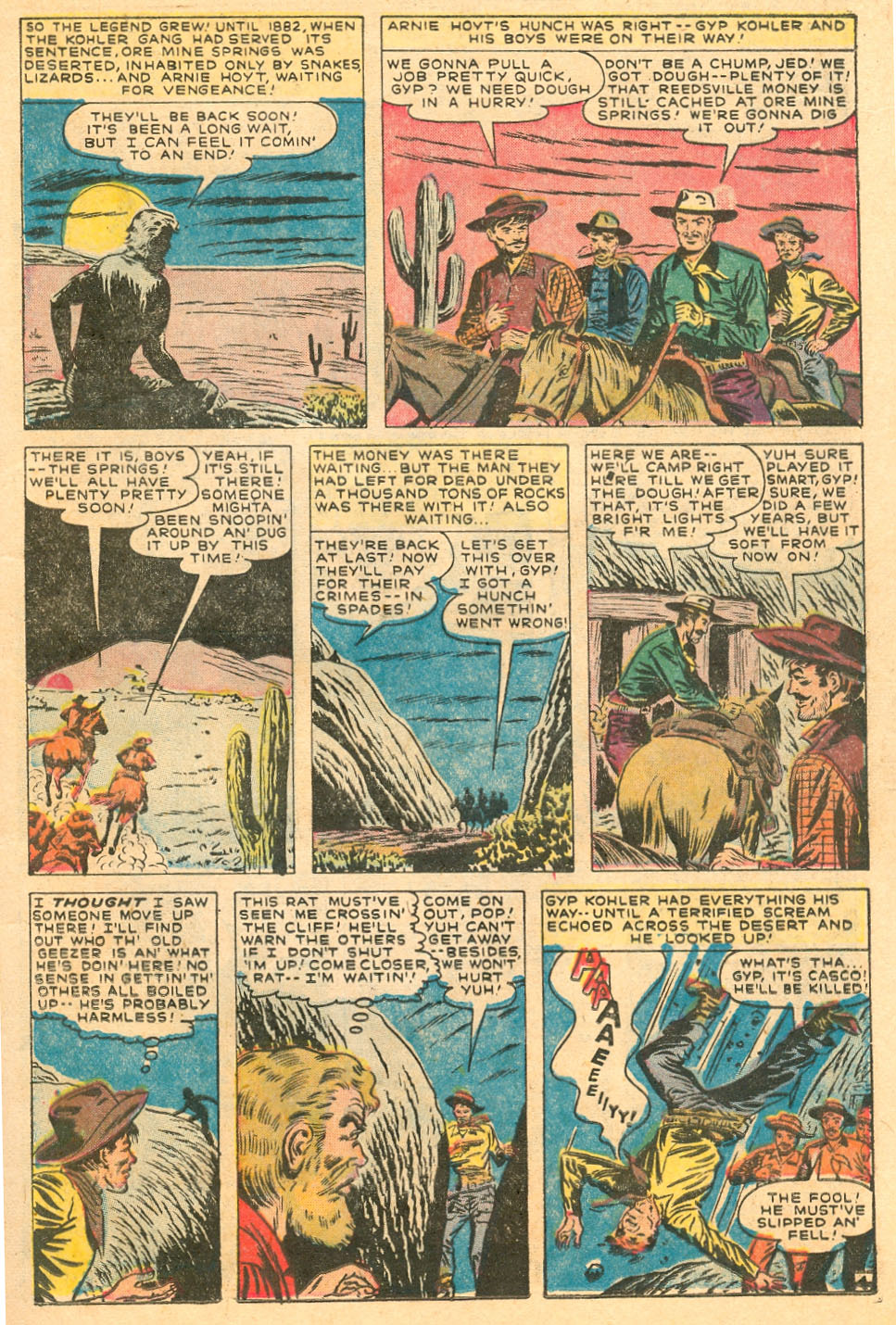 Read online Western Thrillers (1954) comic -  Issue #4 - 15