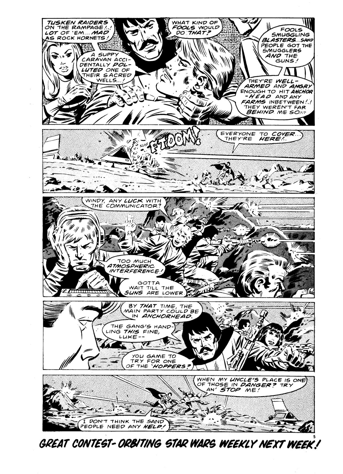 Read online Star Wars Weekly comic -  Issue #34 - 5