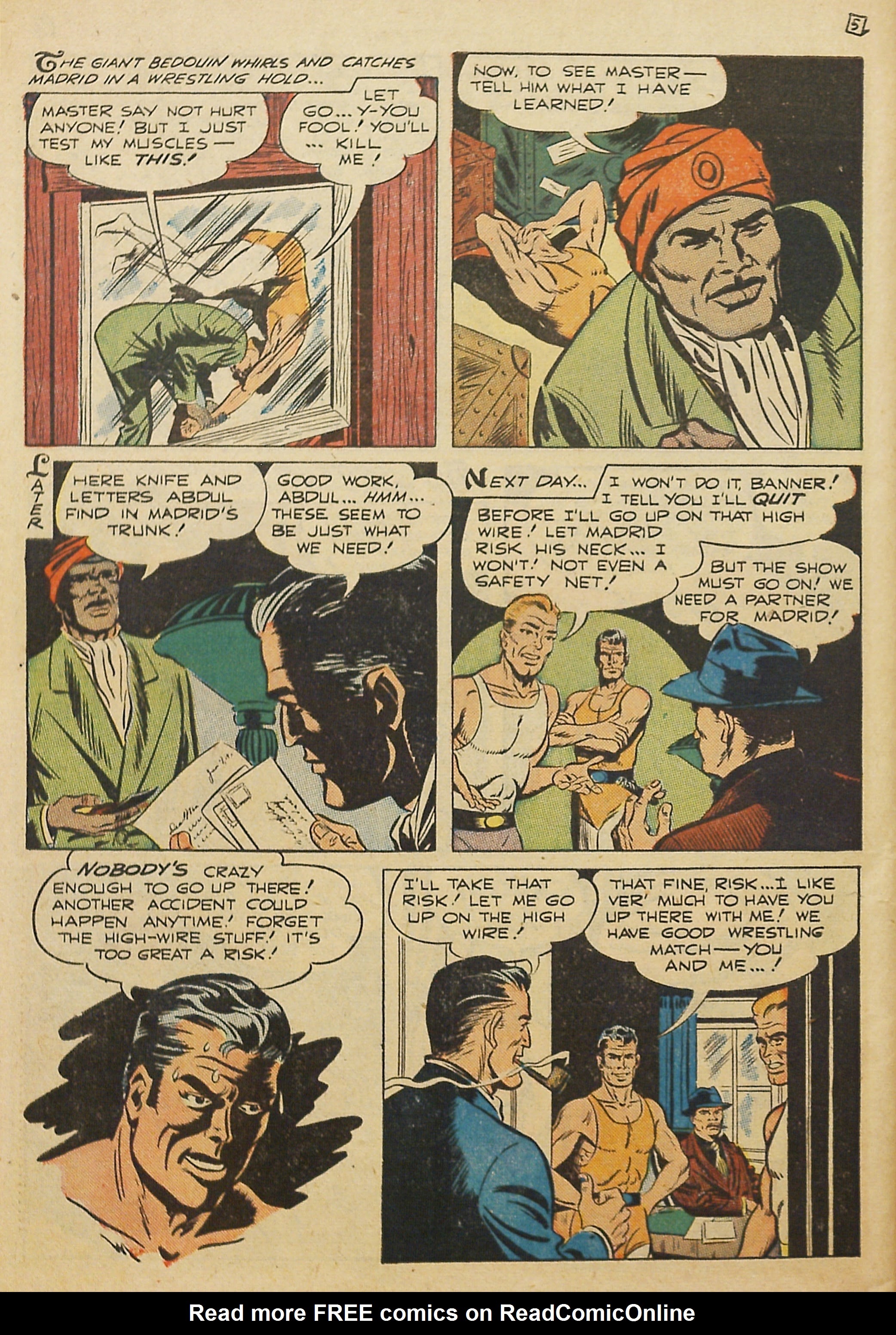 Read online Super-Mystery Comics comic -  Issue #42 - 48