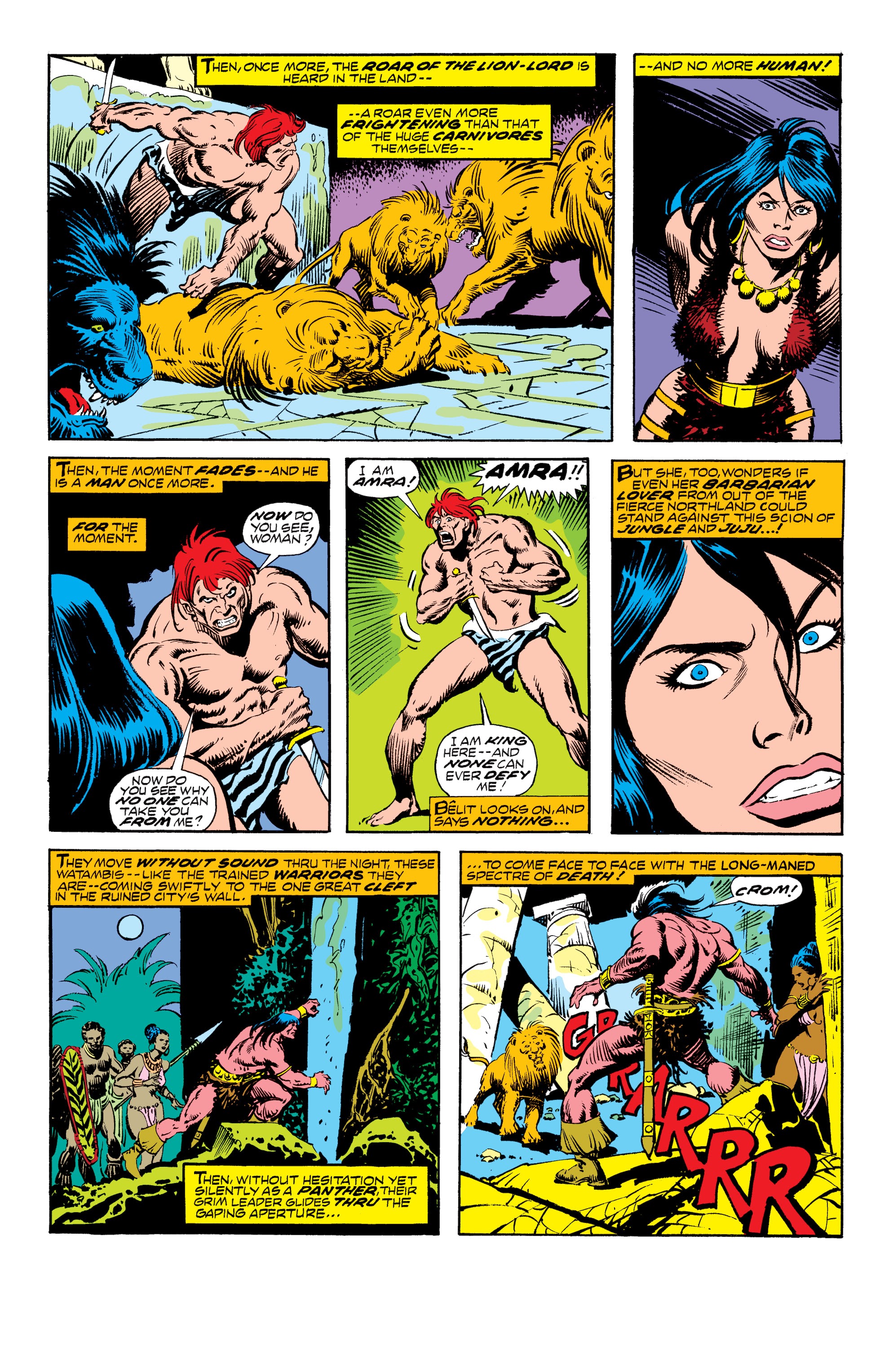 Read online Conan the Barbarian Epic Collection: The Original Marvel Years - Of Once and Future Kings comic -  Issue # TPB (Part 1) - 64