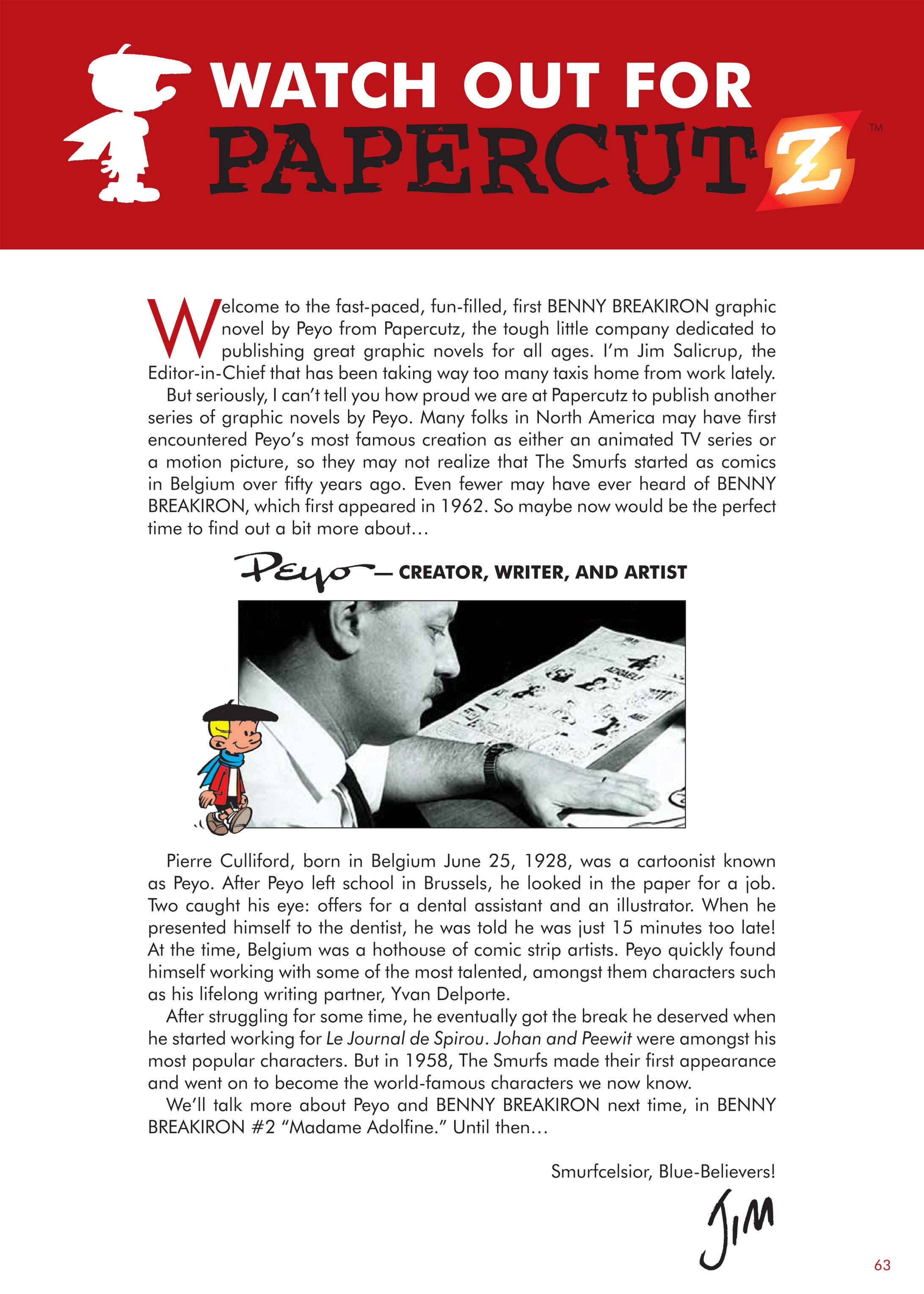 Read online Benny Breakiron comic -  Issue #1 - 64
