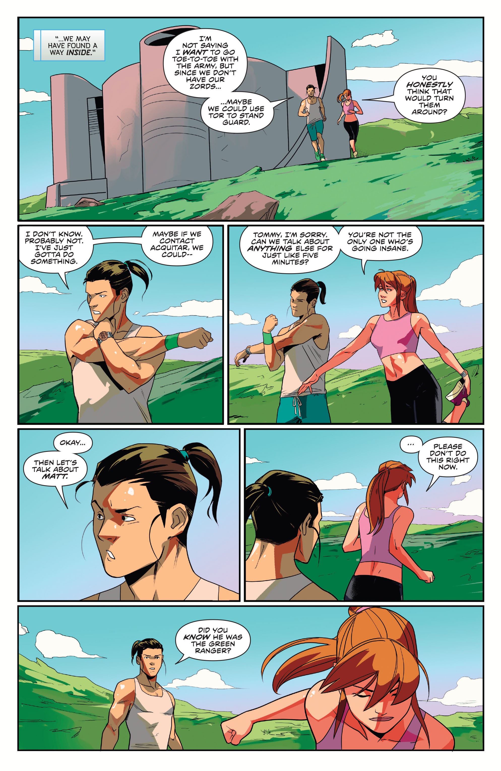 Read online Mighty Morphin comic -  Issue #6 - 16