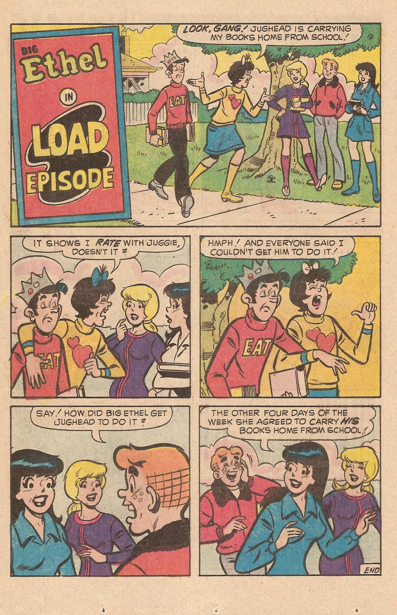 Read online Jughead's Jokes comic -  Issue #62 - 24