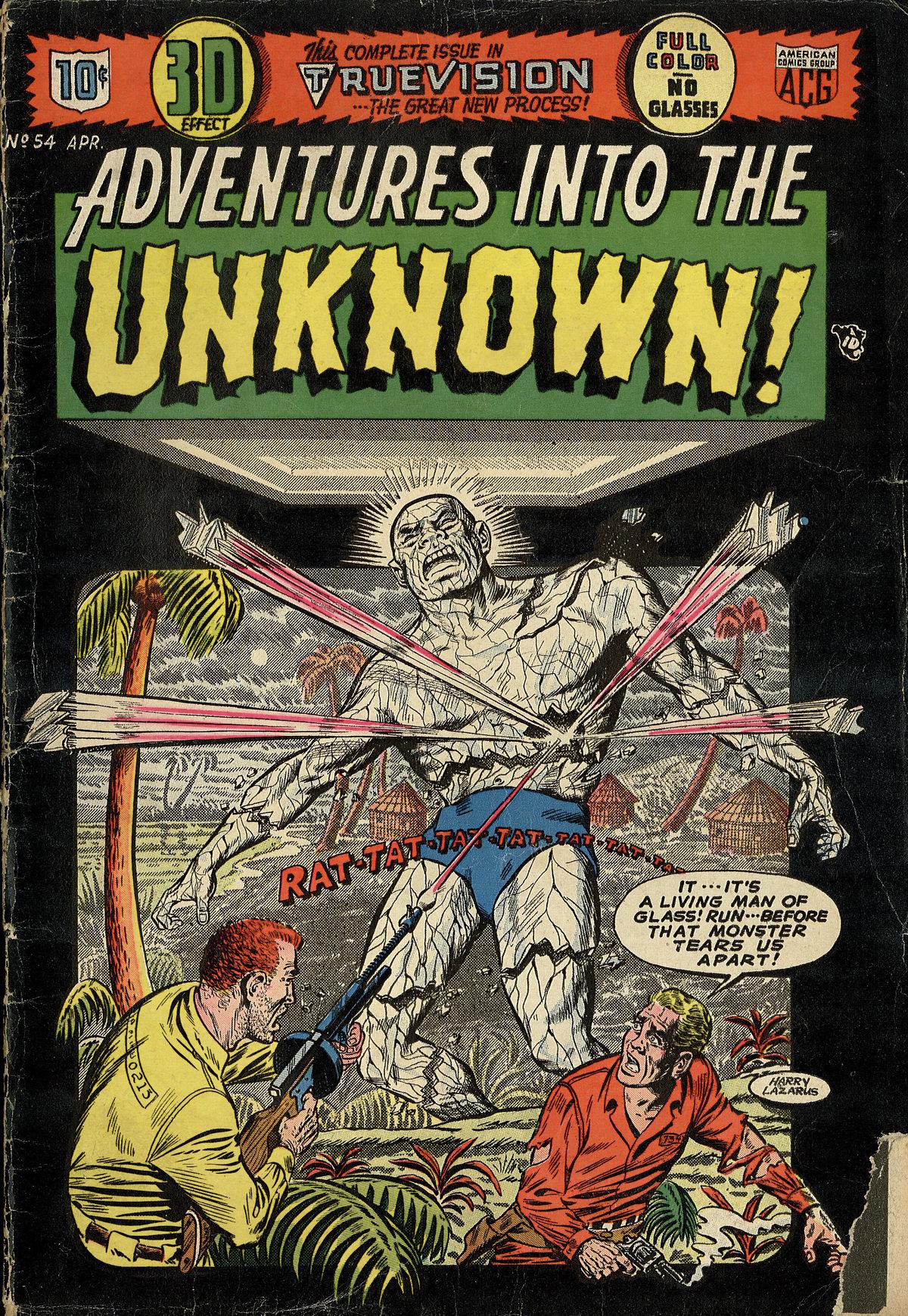 Read online Adventures Into The Unknown comic -  Issue #54 - 1