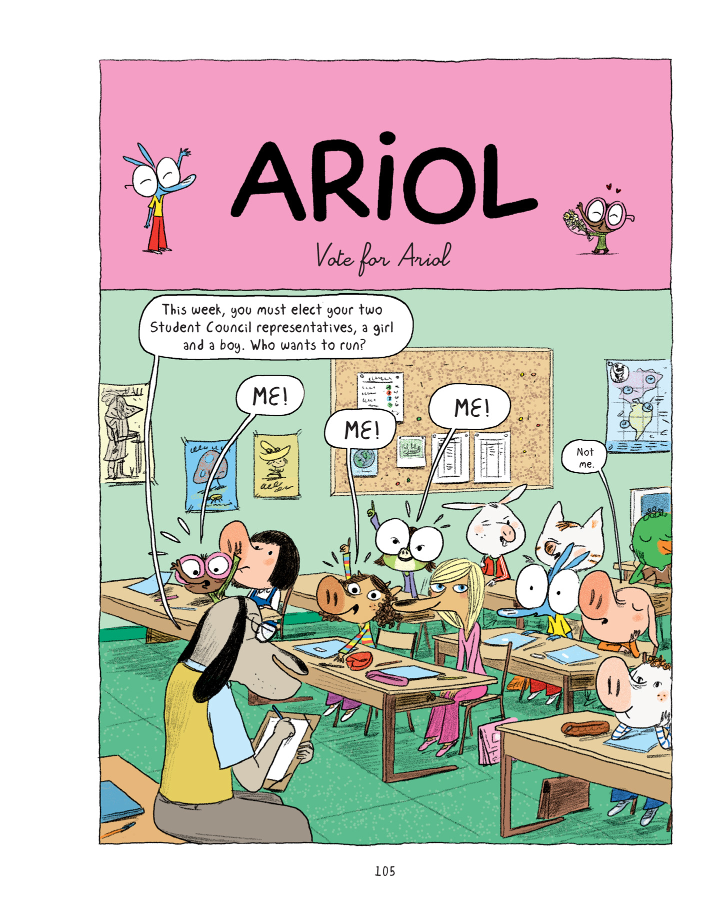 Read online Ariol comic -  Issue # TPB 6 - 106