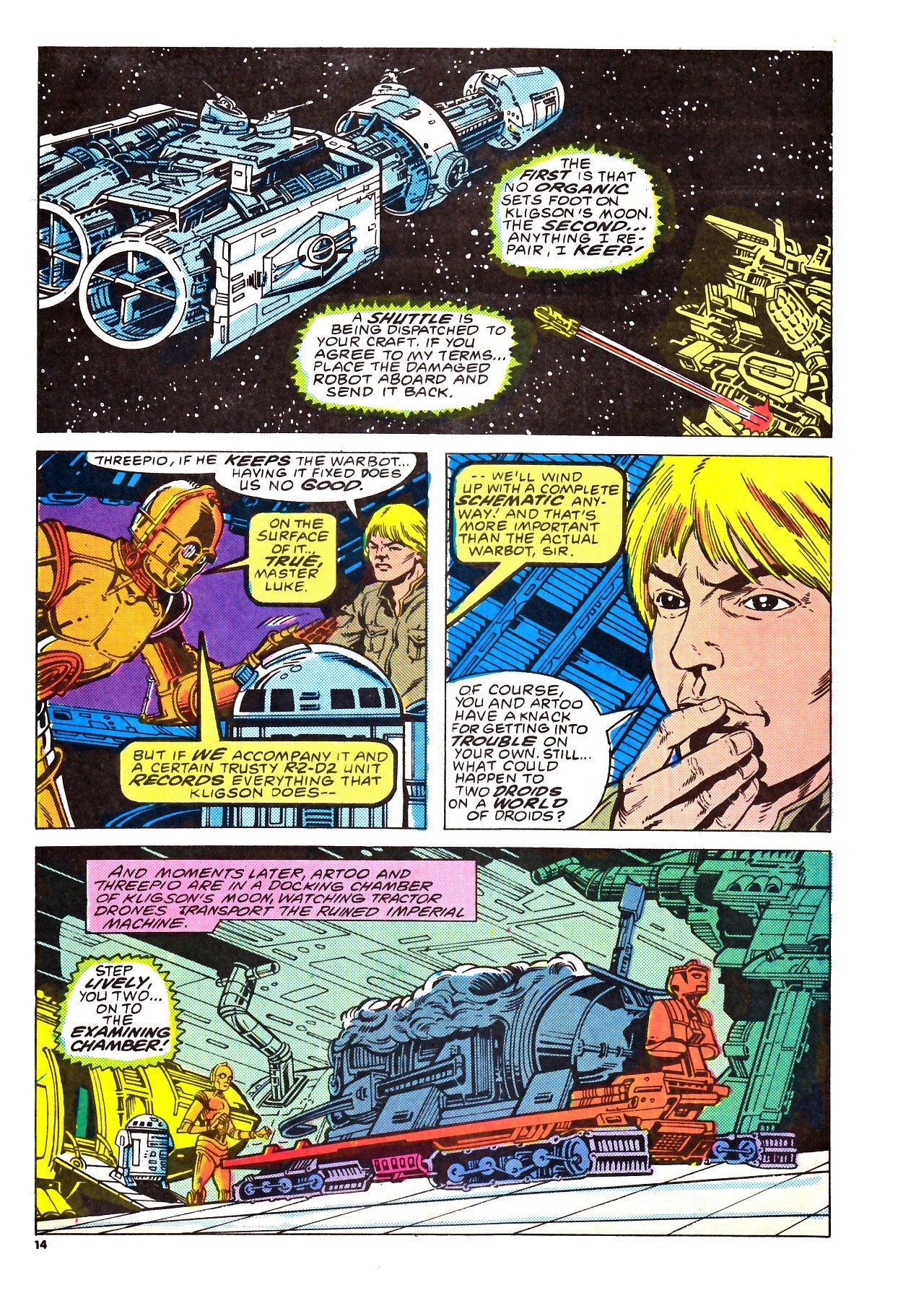 Read online Return of the Jedi comic -  Issue #70 - 14