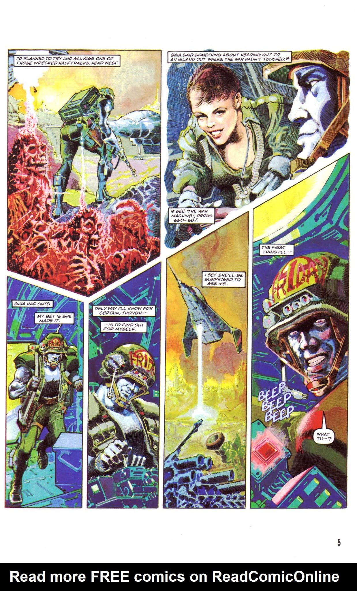 Read online Rogue Trooper:  The Final Warrior comic -  Issue #1 - 6