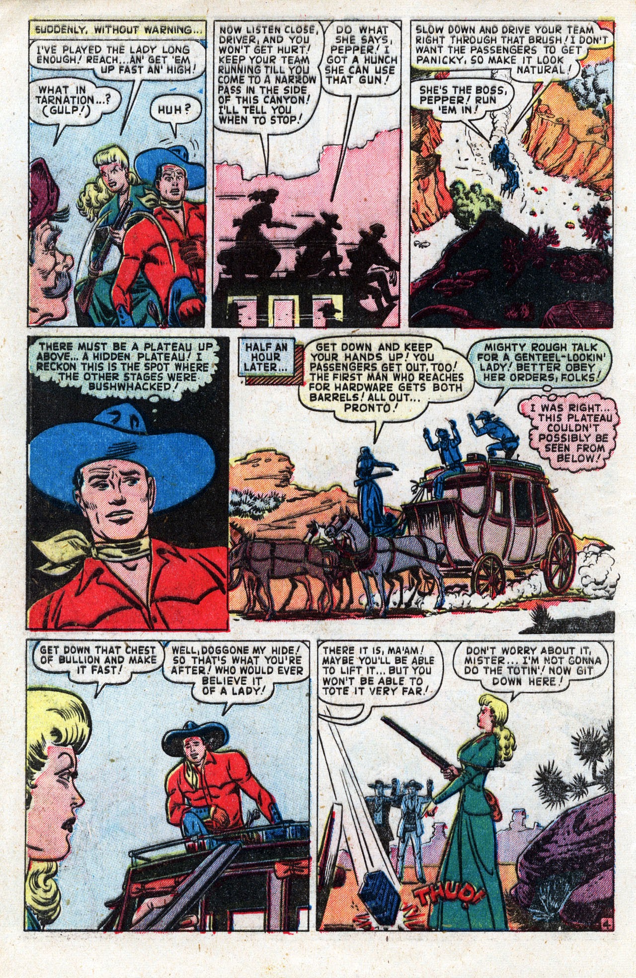 Read online Whip Wilson comic -  Issue #10 - 6