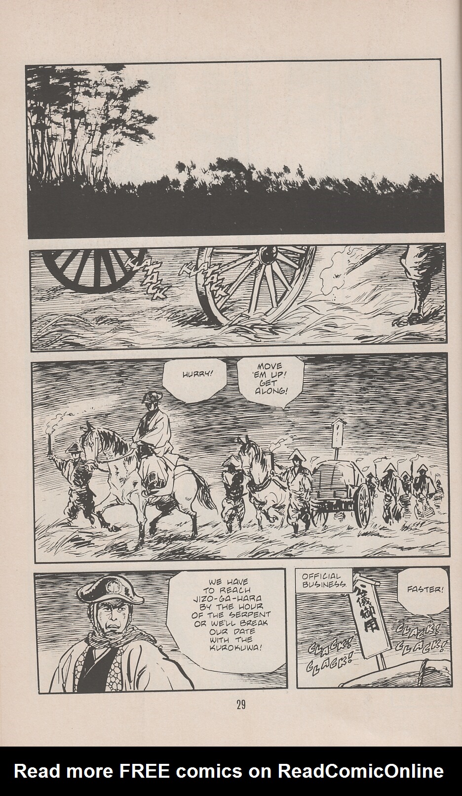 Read online Lone Wolf and Cub comic -  Issue #20 - 36