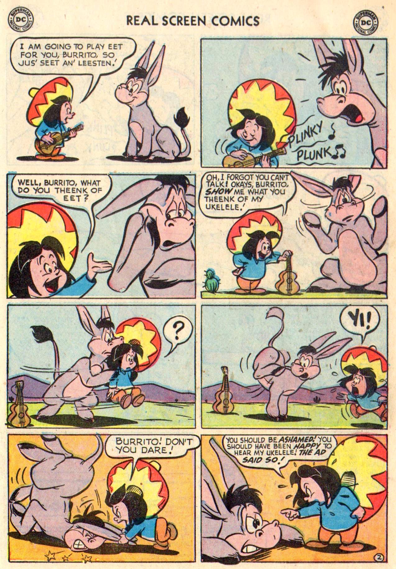 Read online Real Screen Comics comic -  Issue #50 - 11