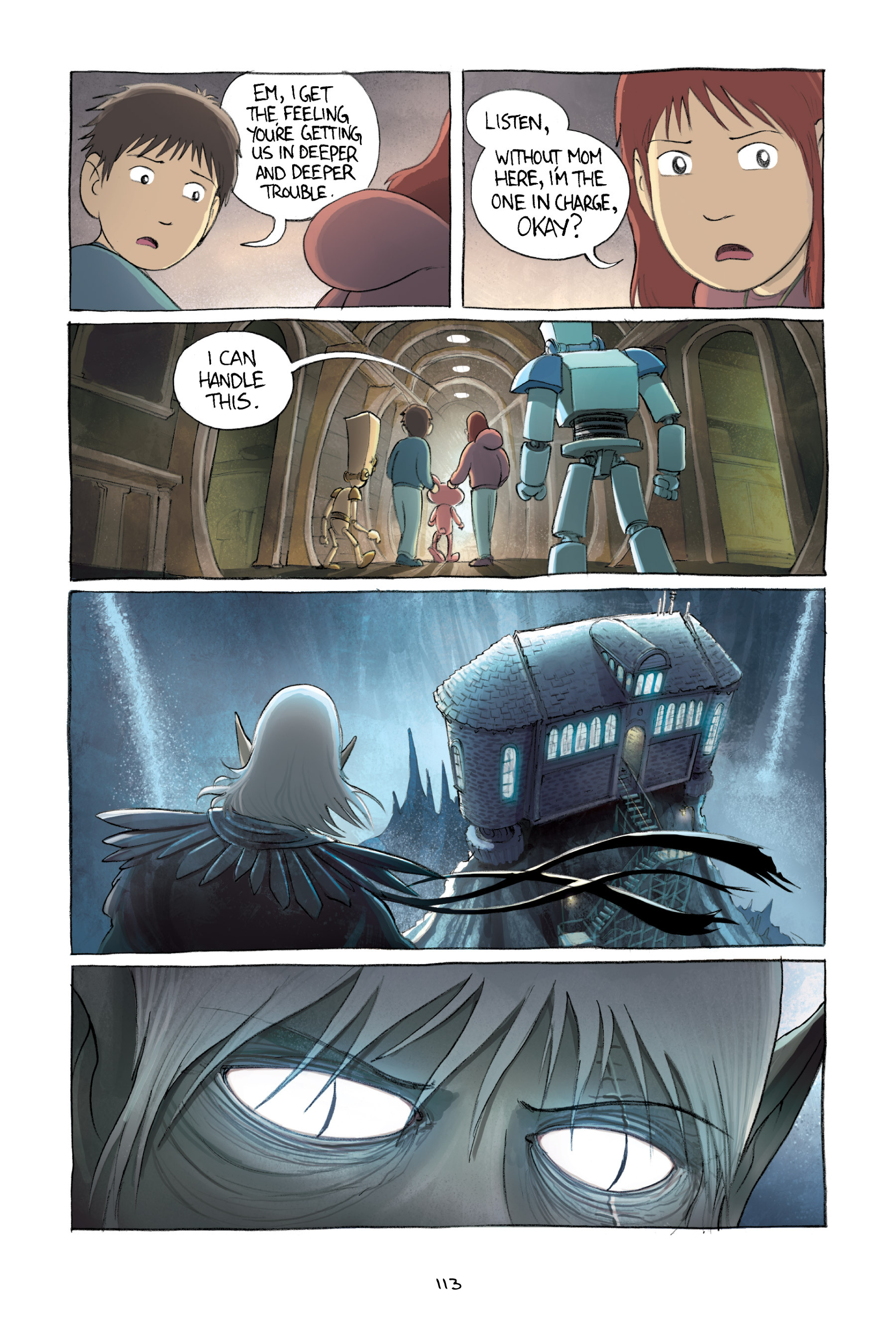 Read online Amulet comic -  Issue #1 - 117