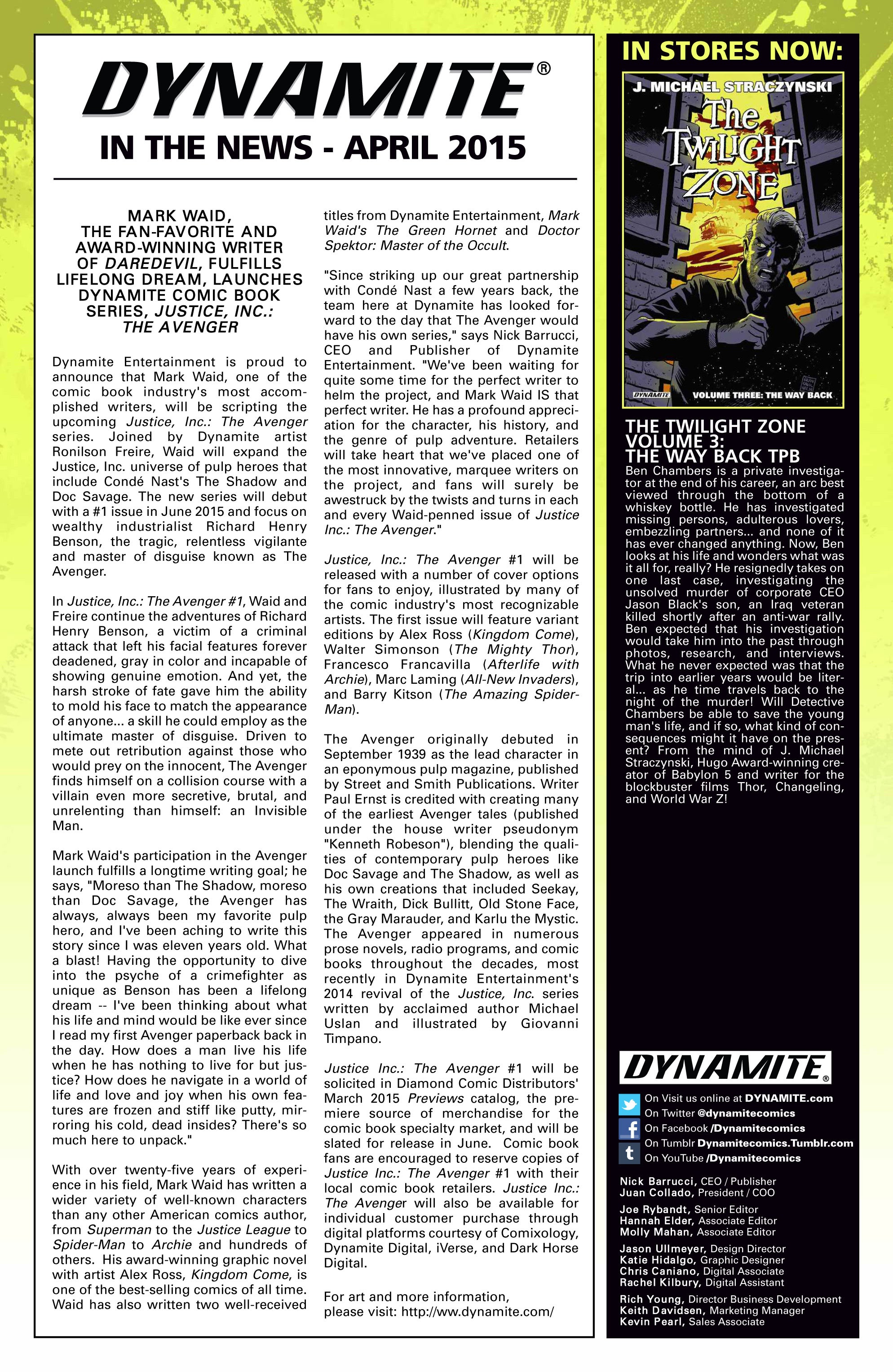 Read online The Twilight Zone: Shadow & Substance comic -  Issue #4 - 23