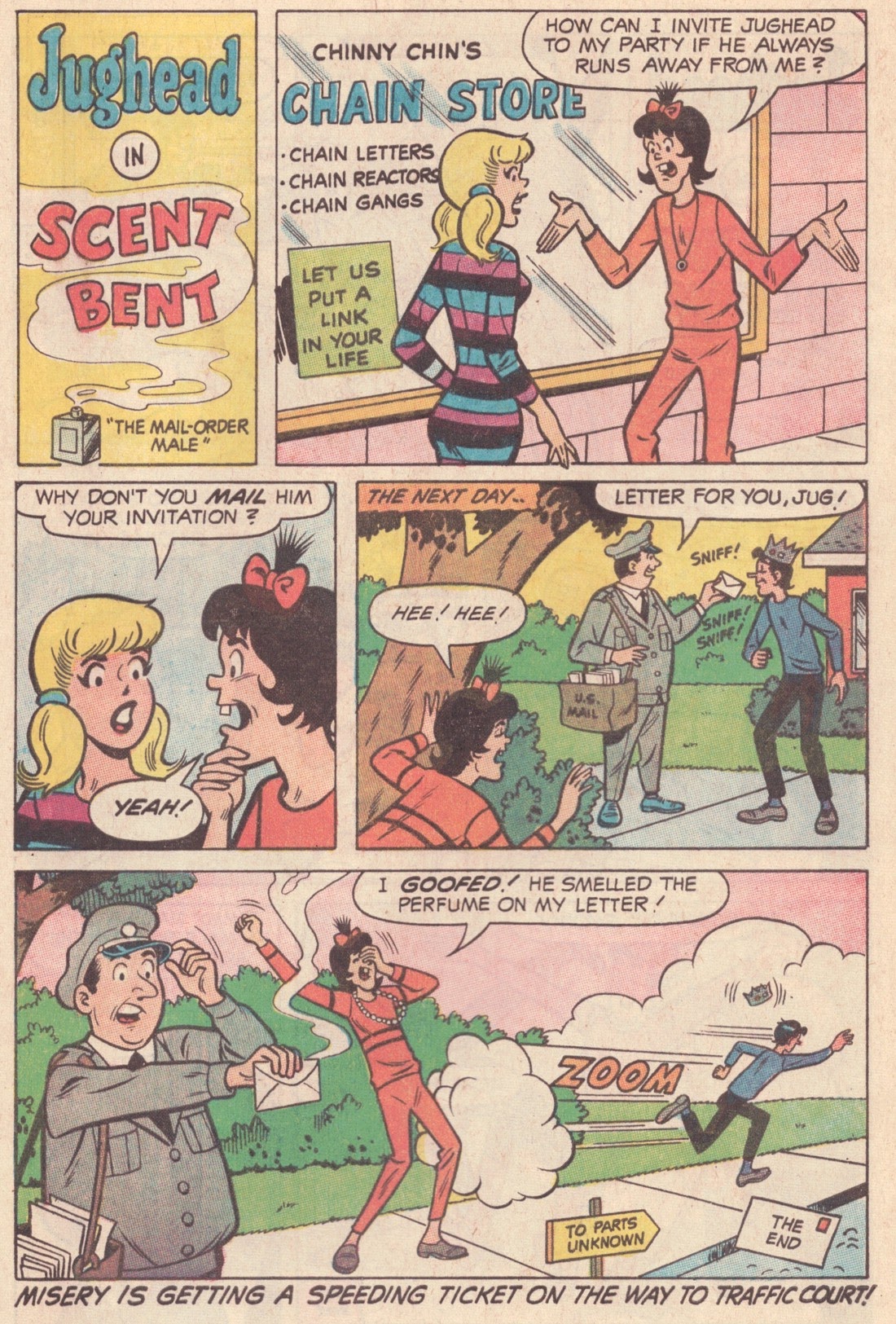 Read online Jughead's Jokes comic -  Issue #9 - 63