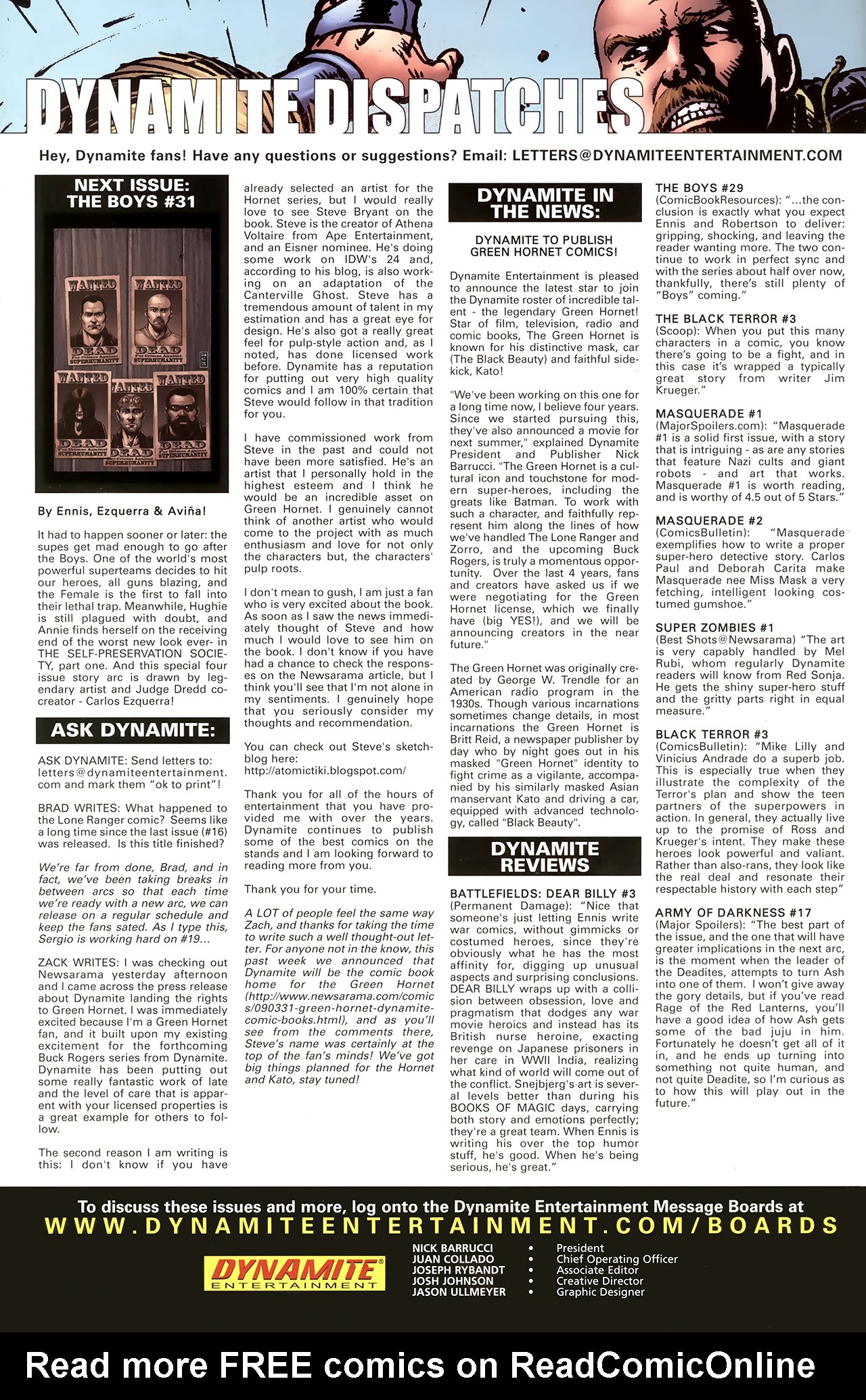 Read online The Boys comic -  Issue #30 - 33