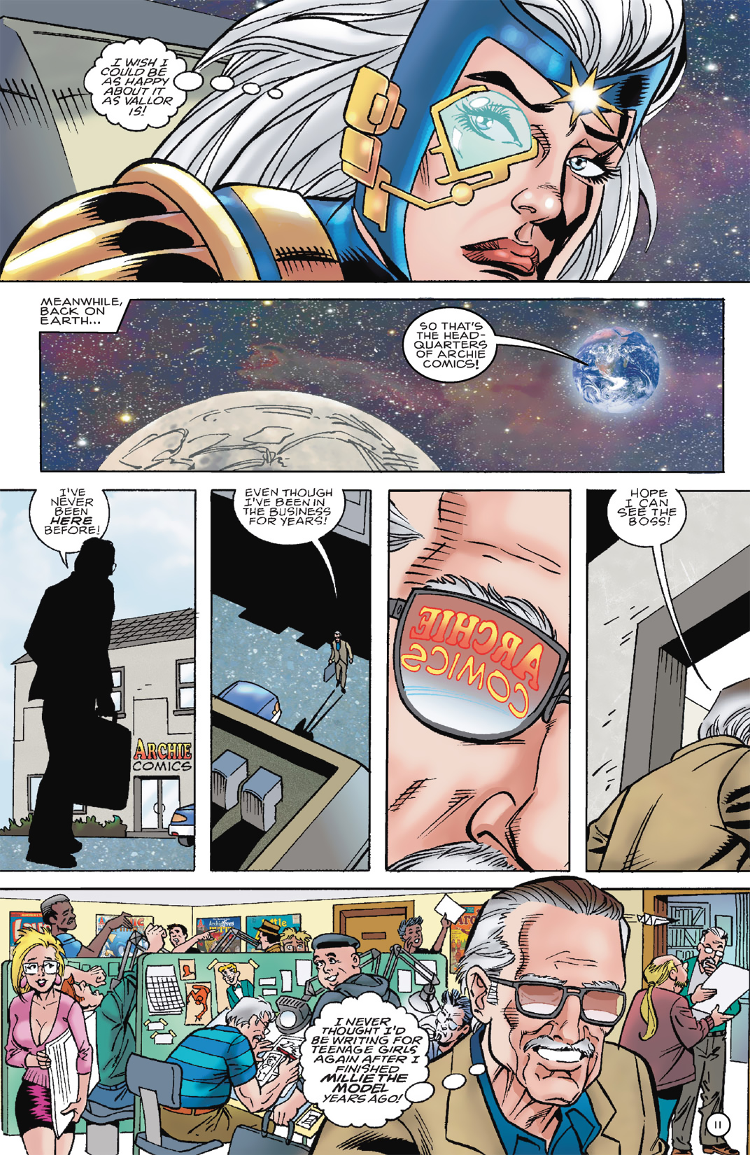 Read online Stan Lee's Mighty 7 comic -  Issue #1 - 13