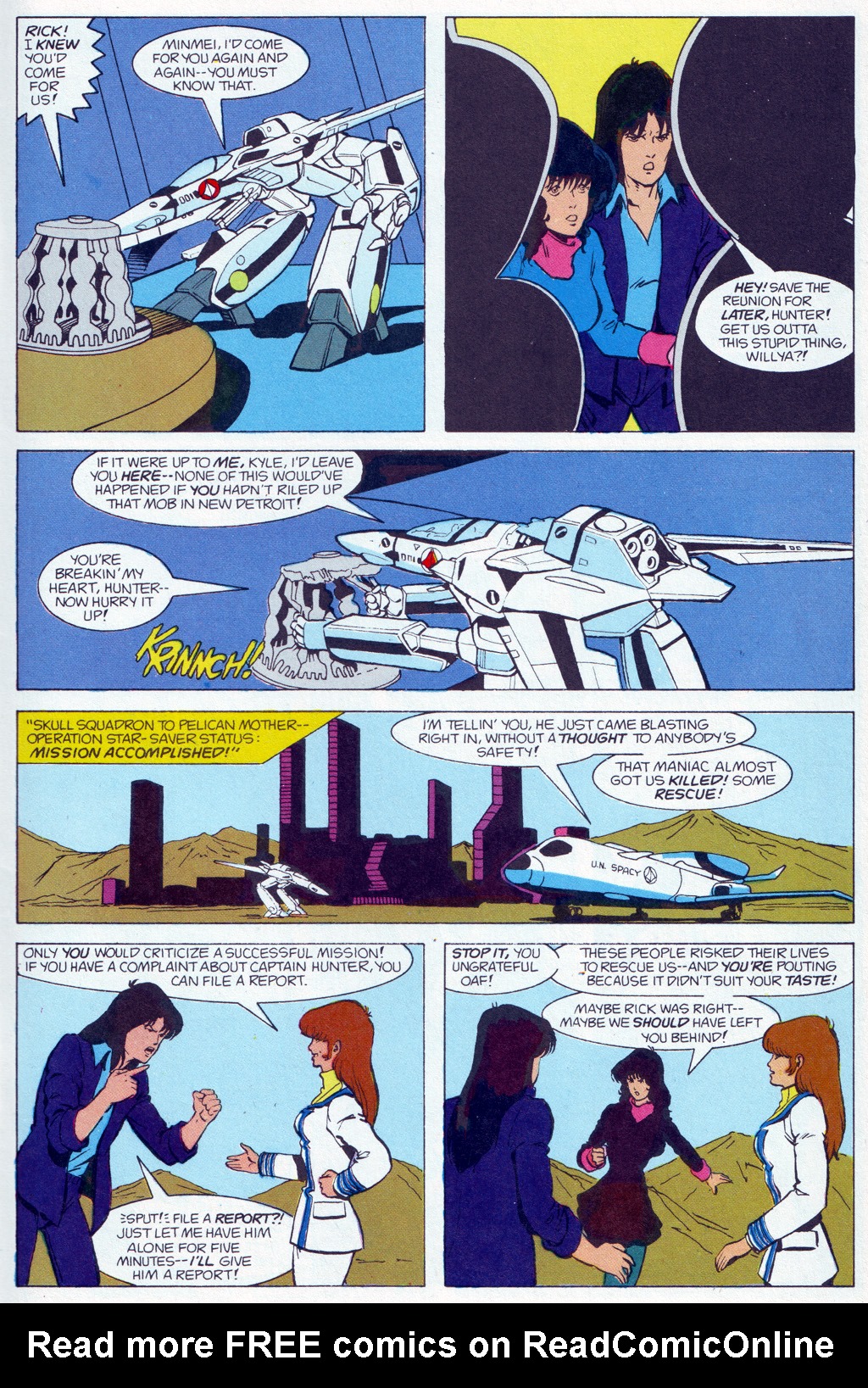 Read online Robotech The Macross Saga comic -  Issue #32 - 25