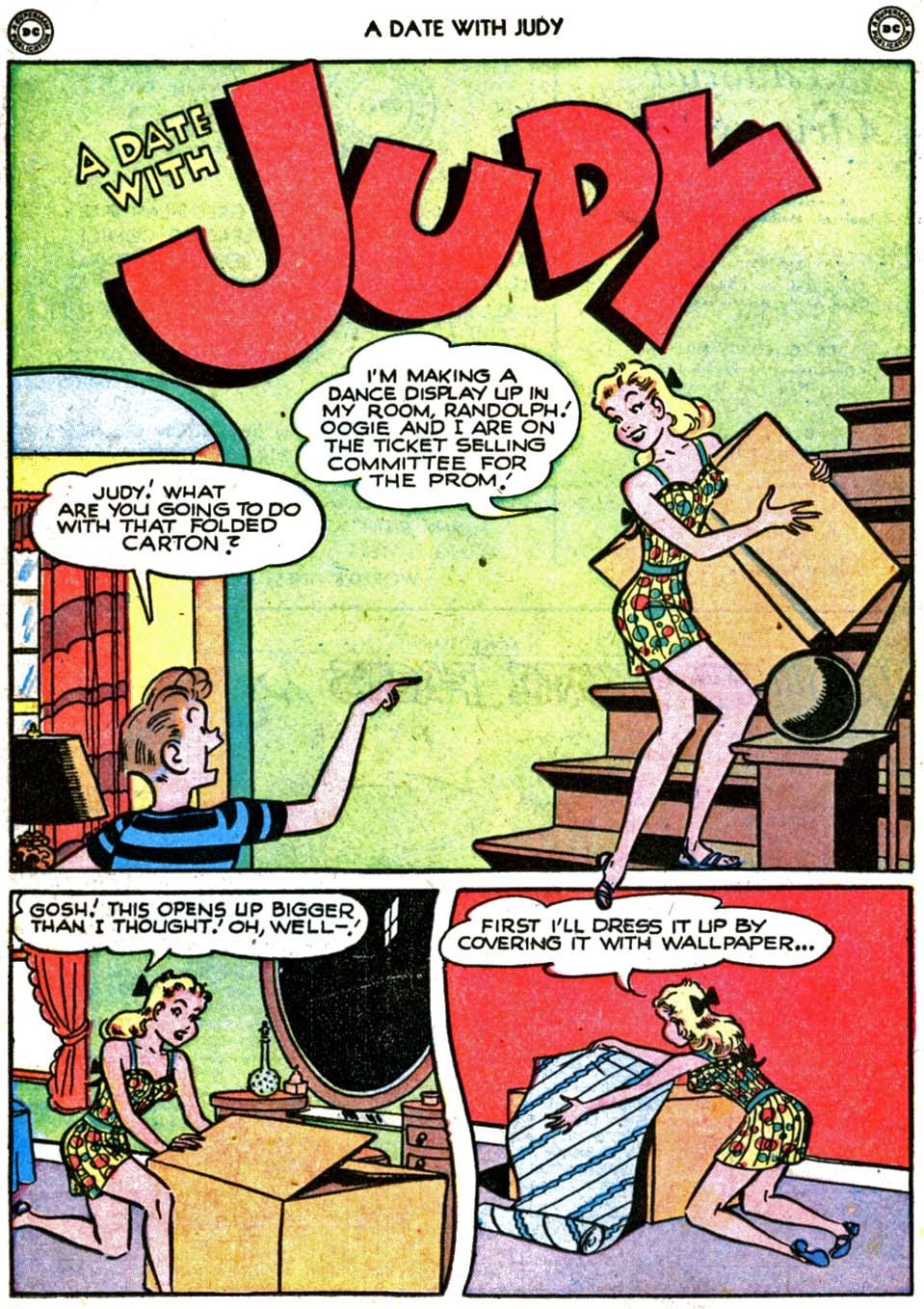 Read online A Date with Judy comic -  Issue #10 - 26