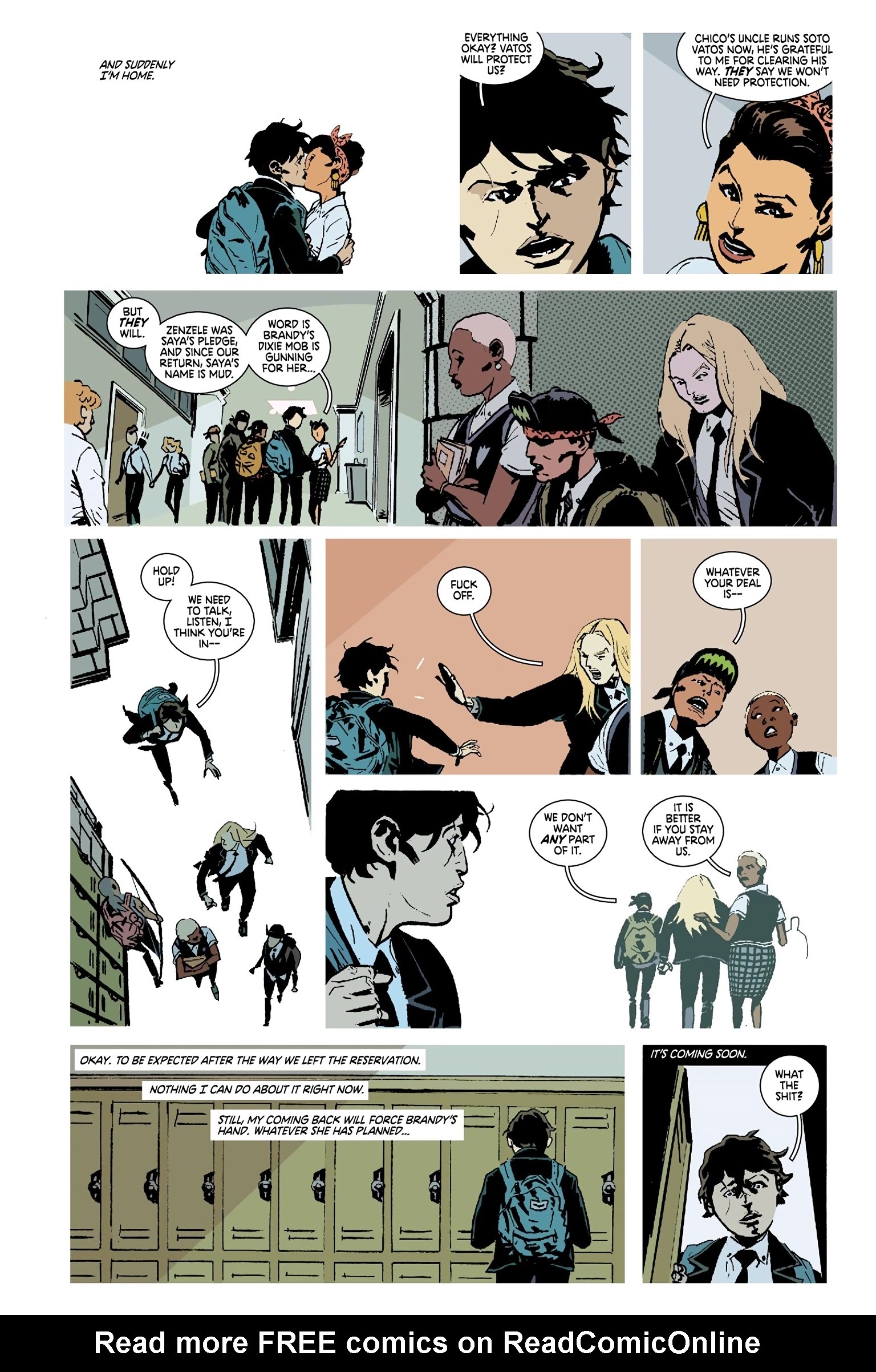 Read online Deadly Class comic -  Issue # _Deluxe Edition Teen Age Riot (Part 2) - 70