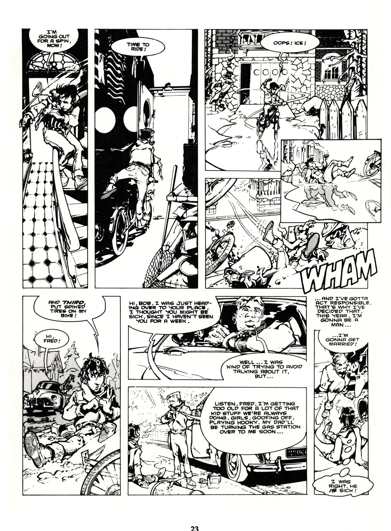 Read online Cheval Noir comic -  Issue #11 - 23