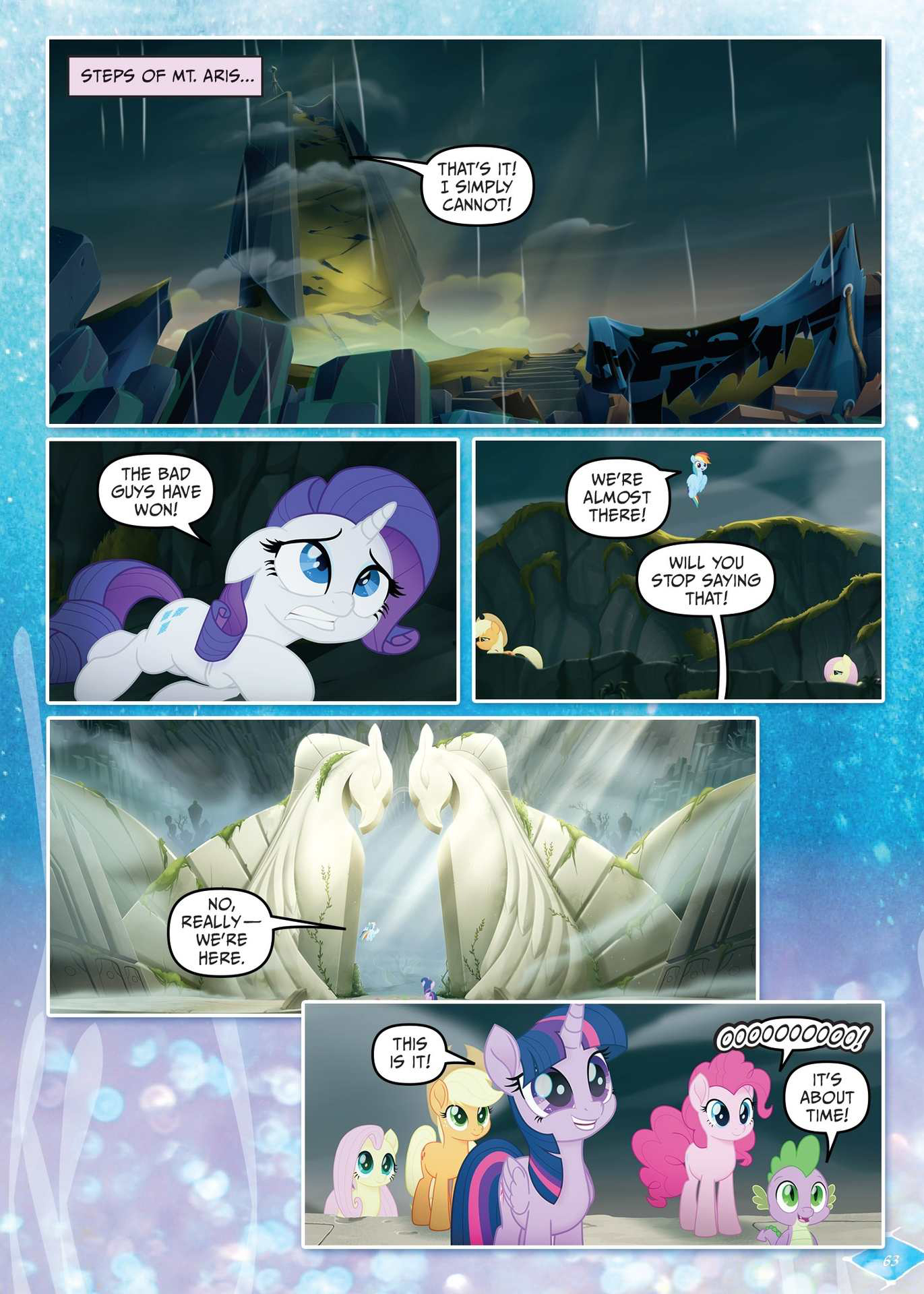 Read online My Little Pony: The Movie Adaptation comic -  Issue # TPB - 64