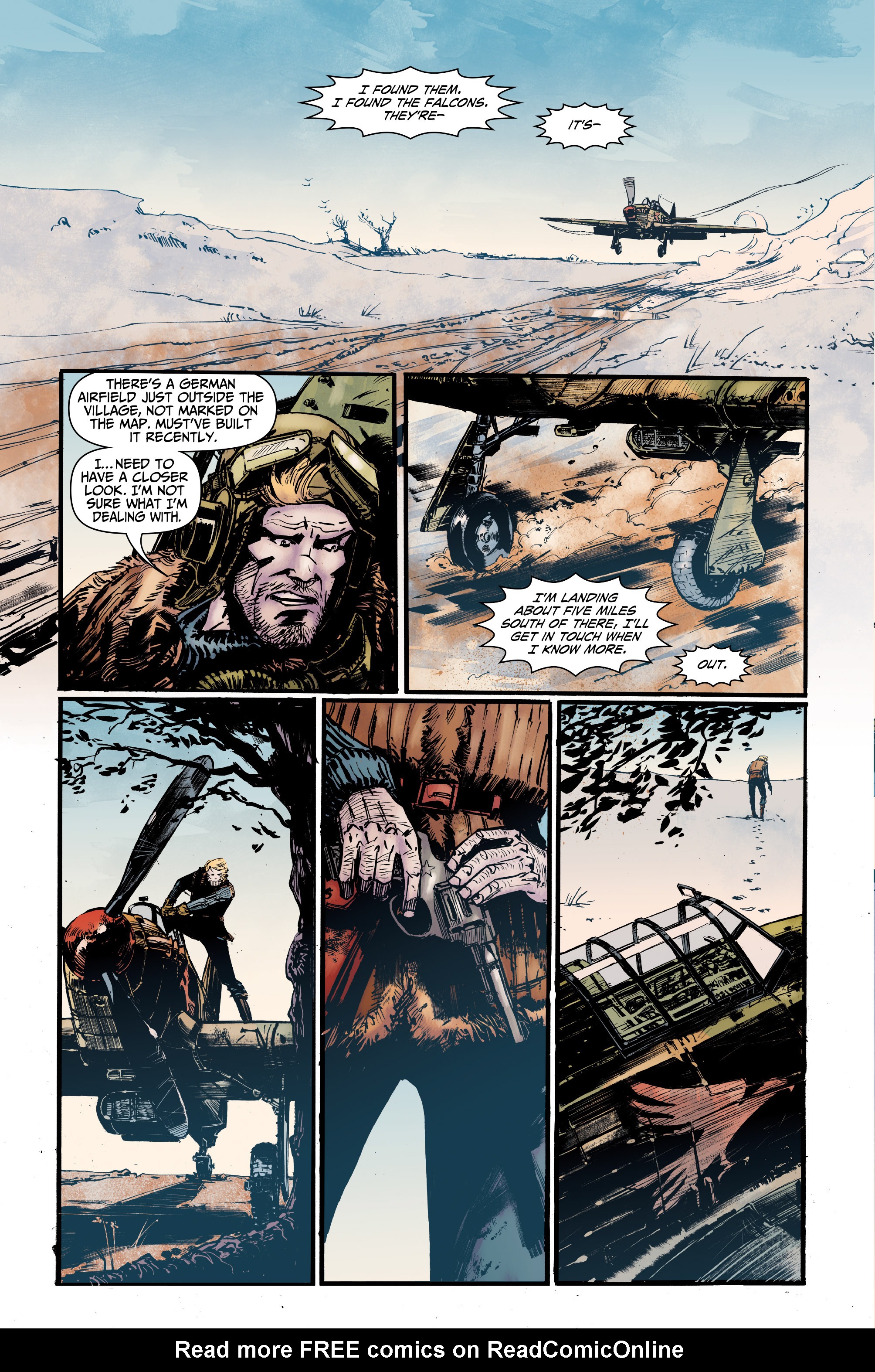 Read online Johnny Red comic -  Issue #5 - 13