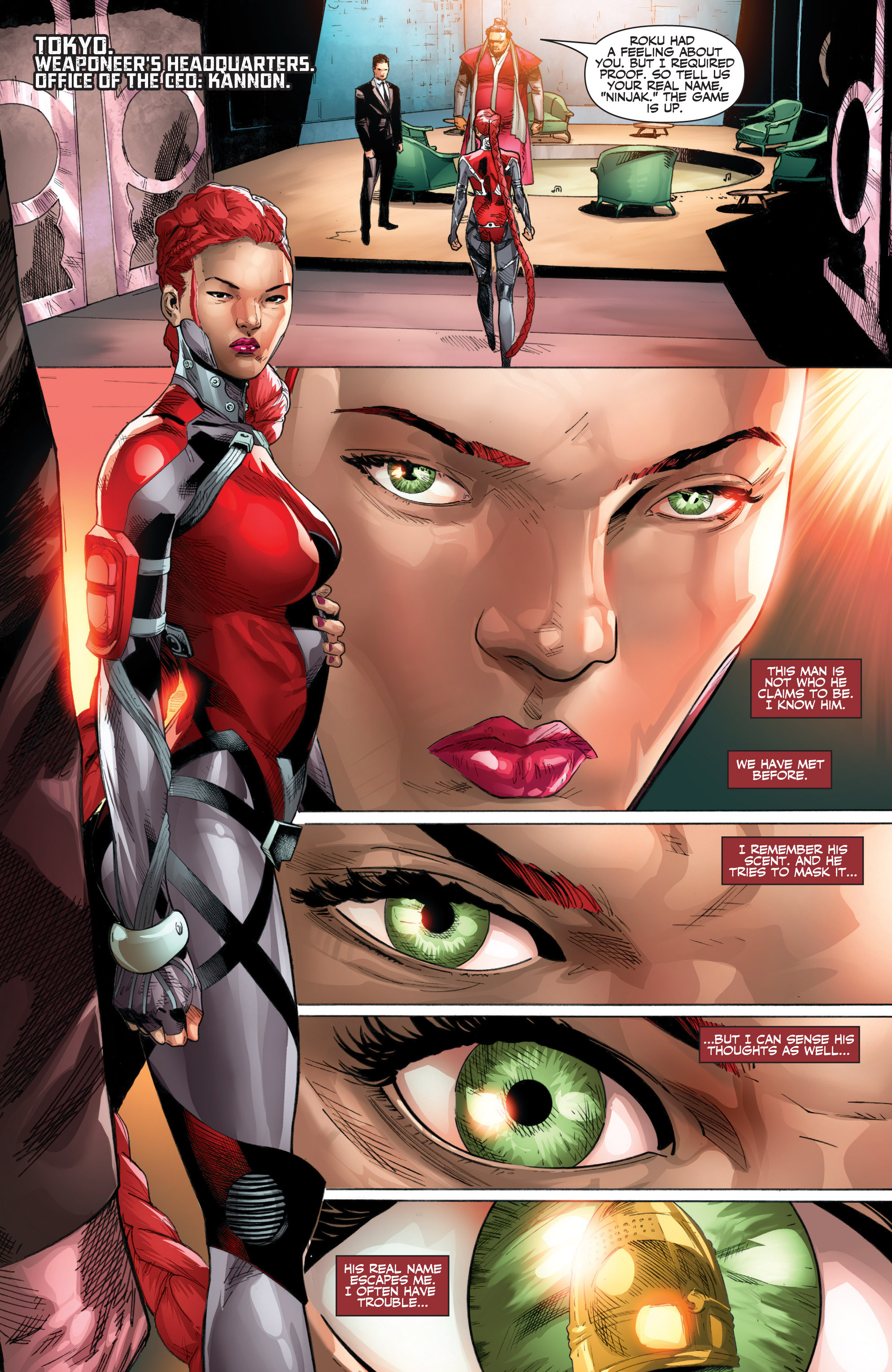Read online Ninjak (2015) comic -  Issue # _Deluxe Edition 1 (Part 2) - 8
