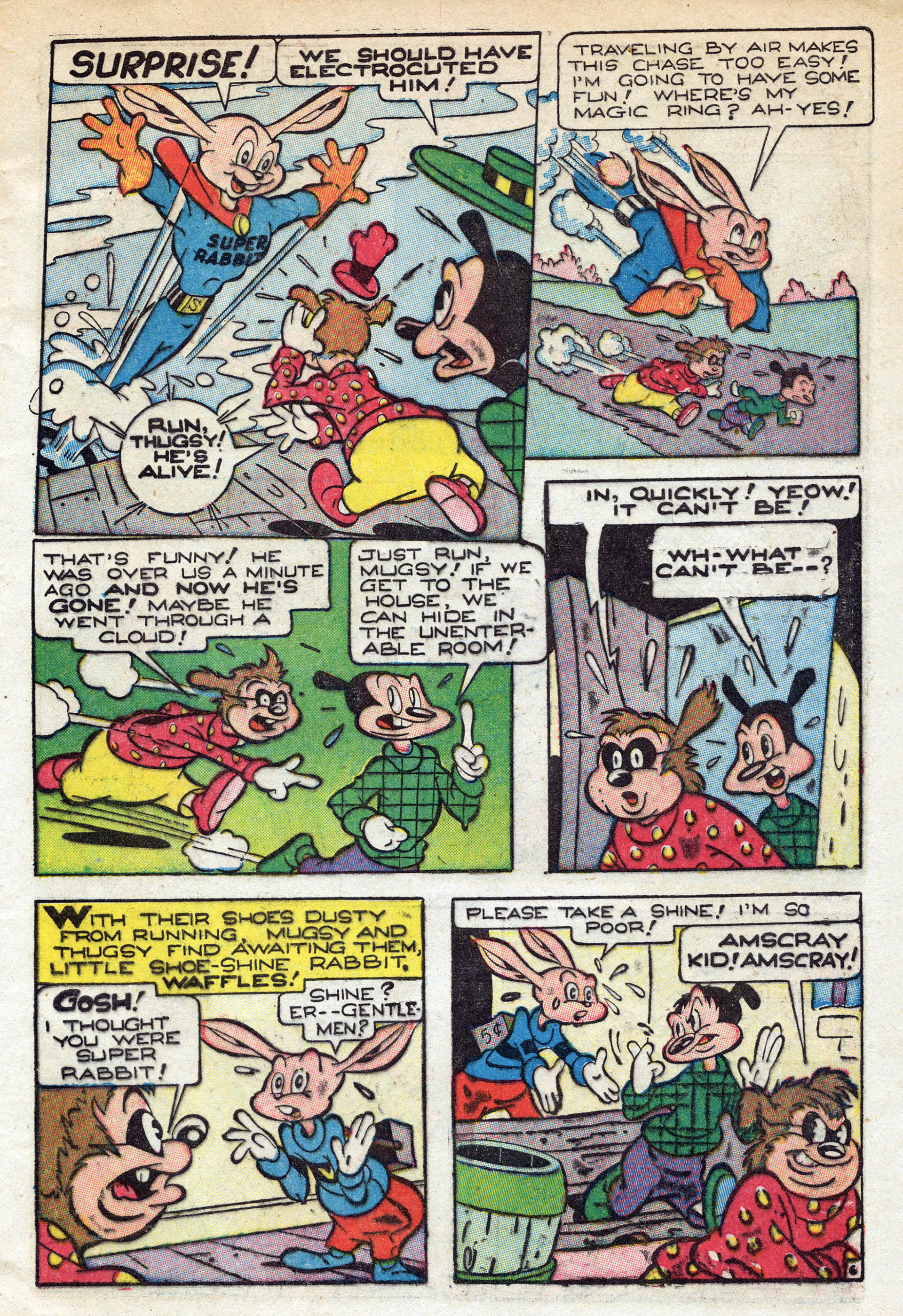 Read online Super Rabbit comic -  Issue #7 - 47