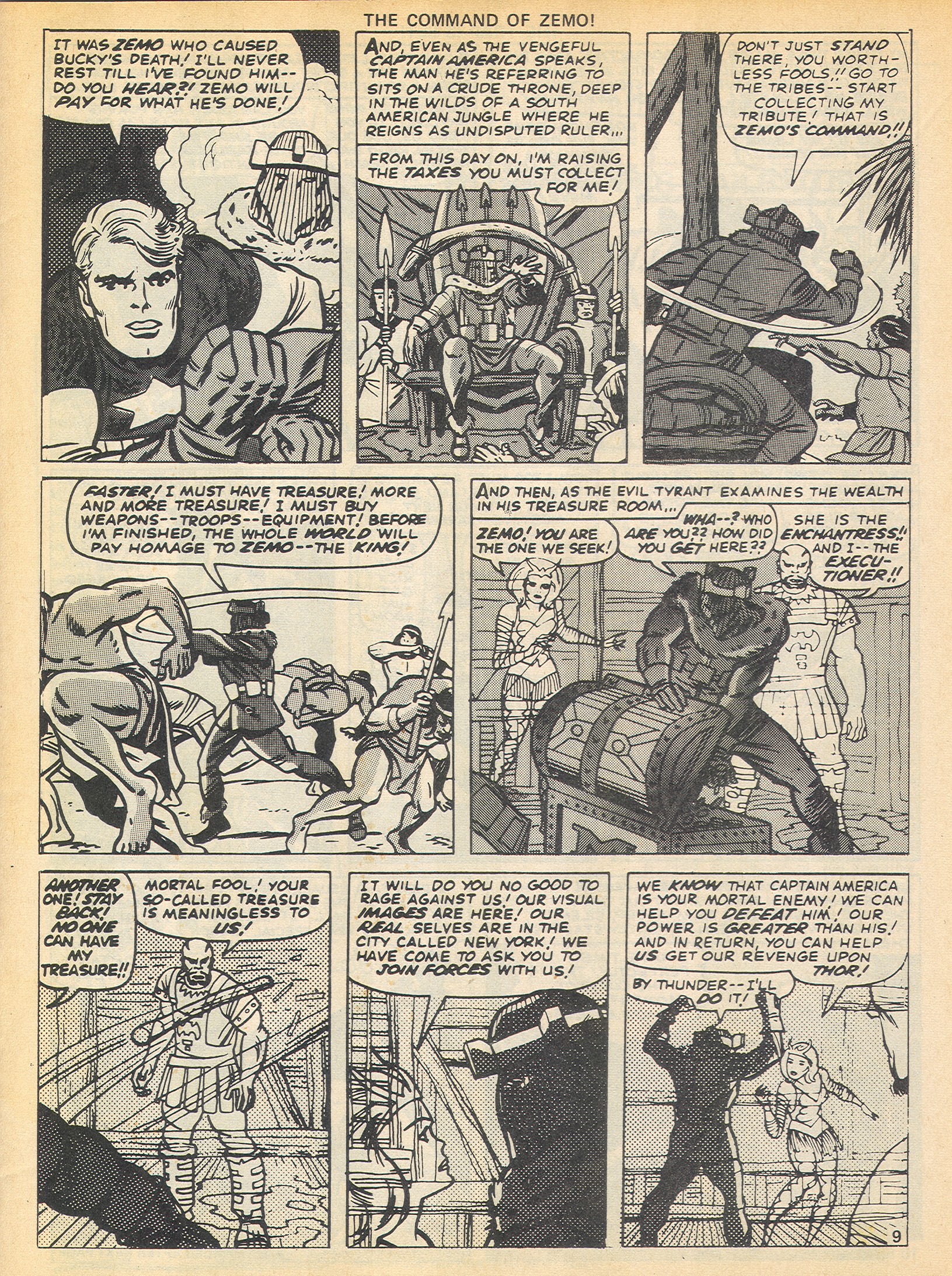 Read online The Avengers (1973) comic -  Issue #4 - 9