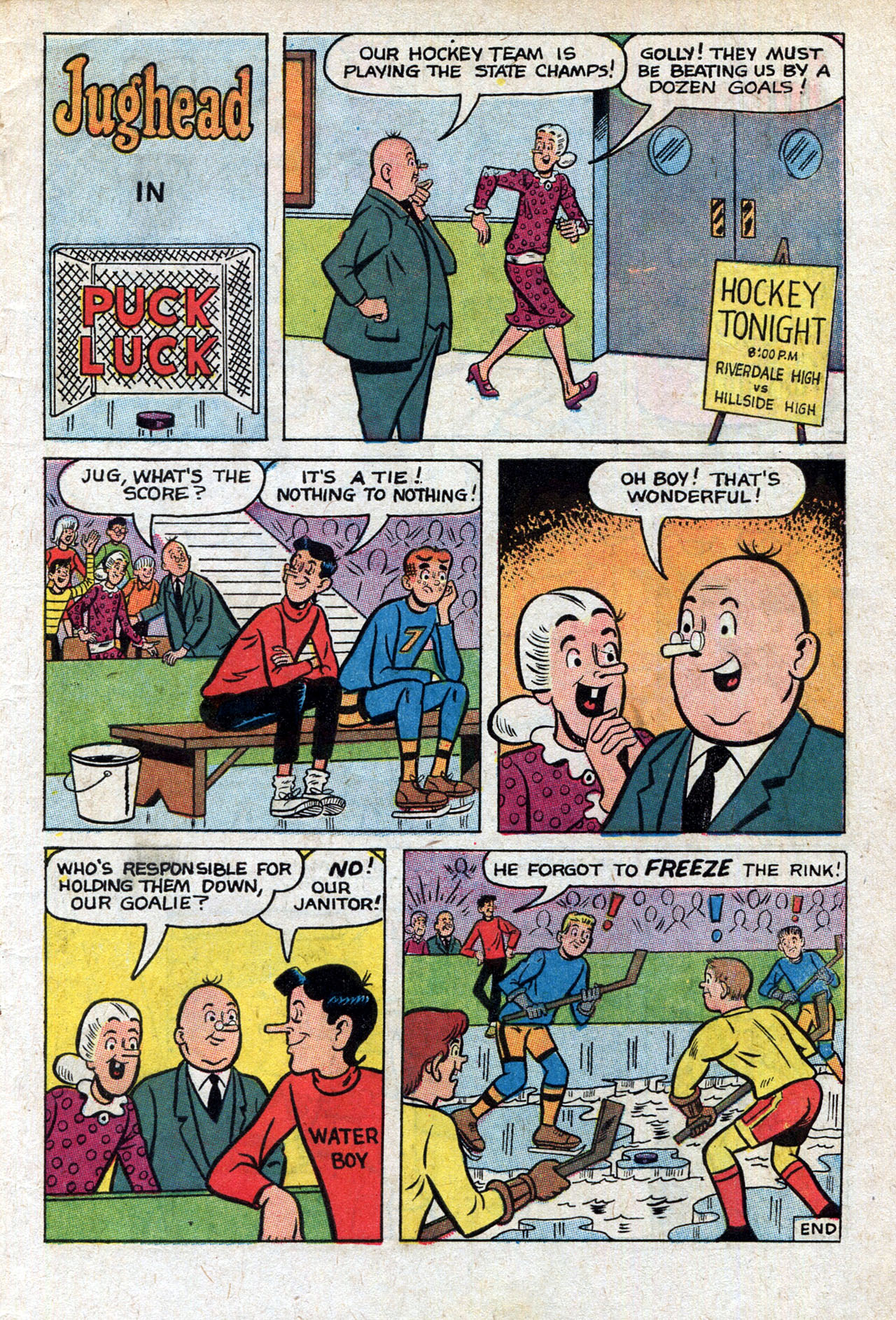 Read online Jughead's Jokes comic -  Issue #4 - 31