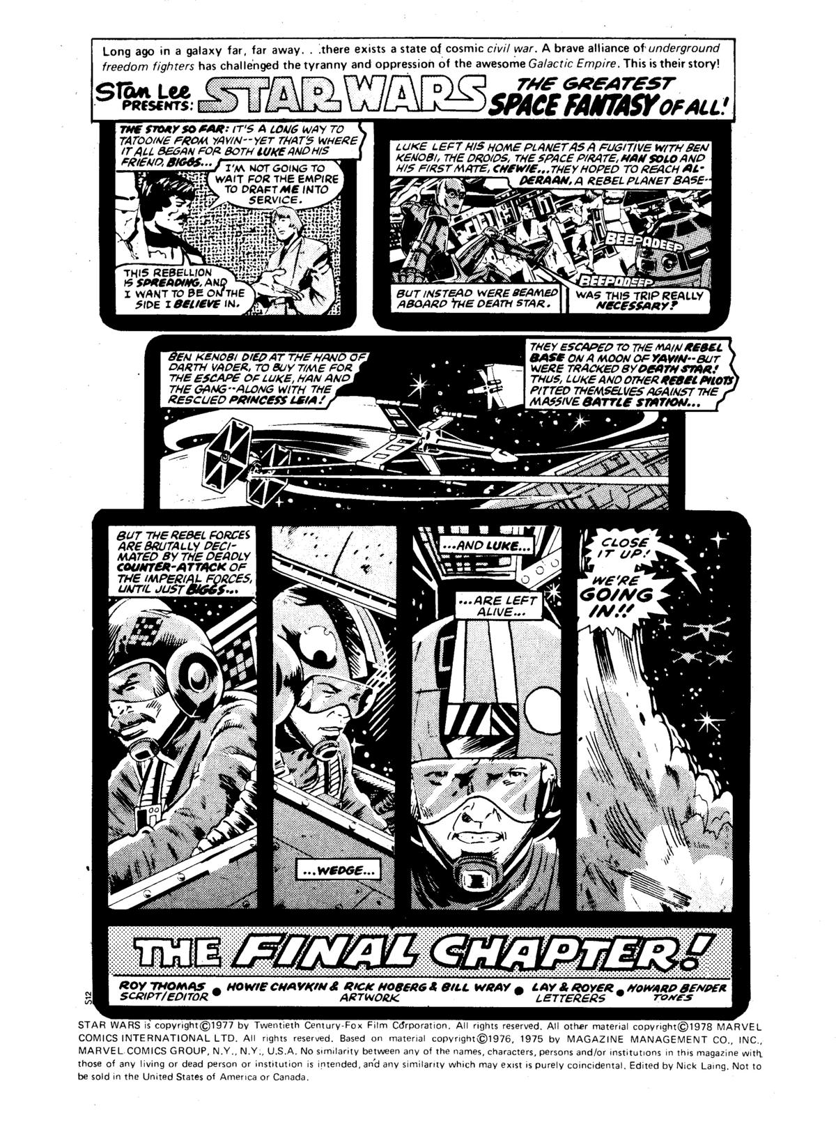 Read online Star Wars Weekly comic -  Issue #12 - 3